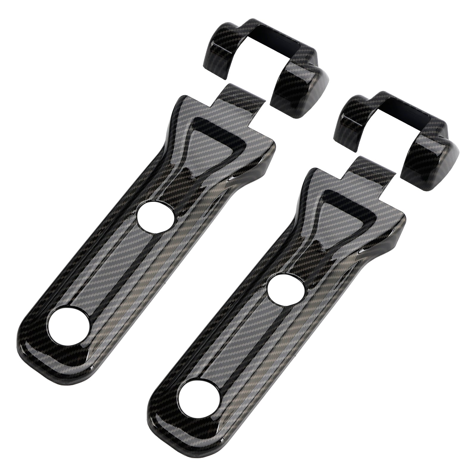 2018-2024 Jeep Wrangler JL Carbon Fiber Tailgate Hinge Cover Trim