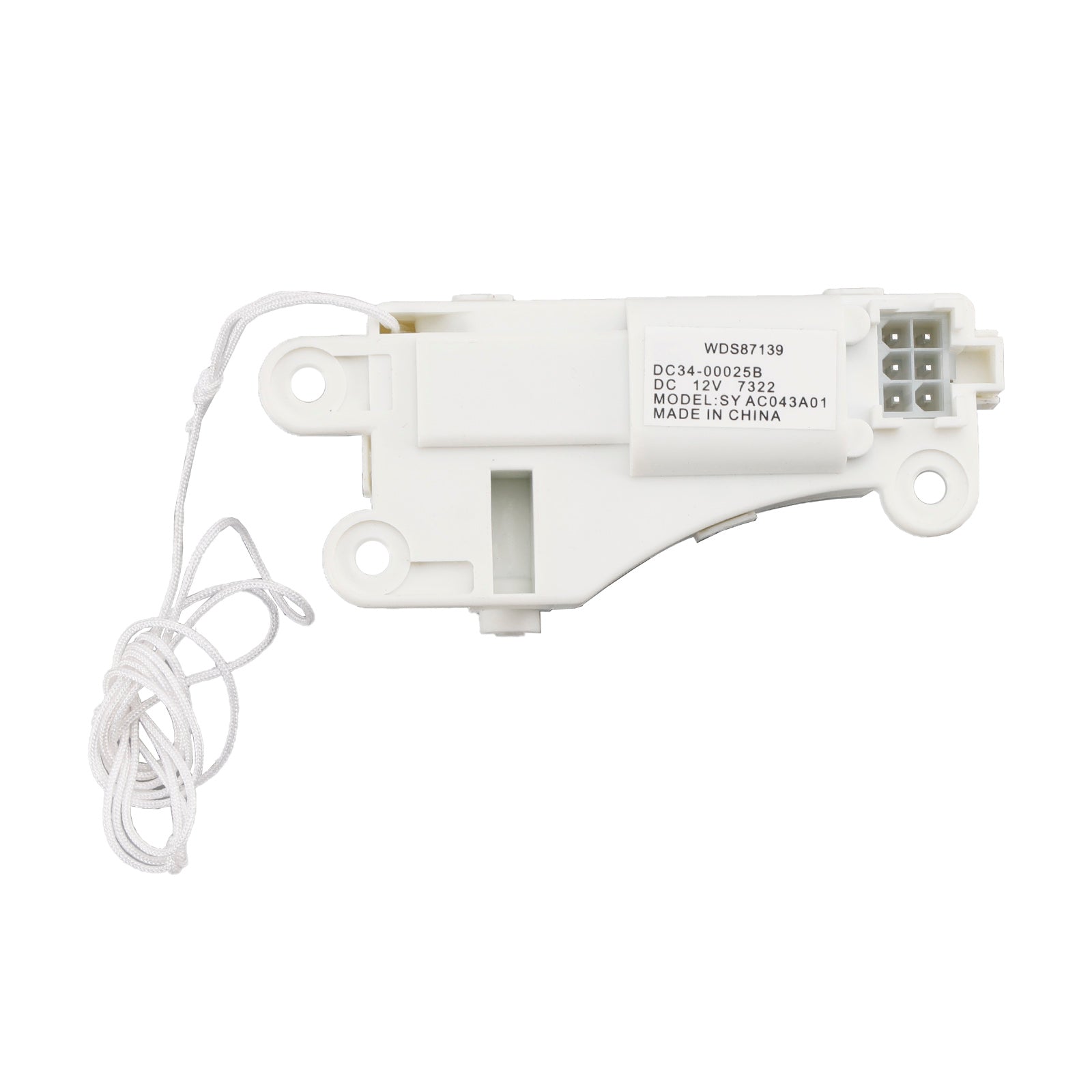 DC34-00025b Interrupteur de verrouillage de porte de porte de la machine à lavage pour Samsung