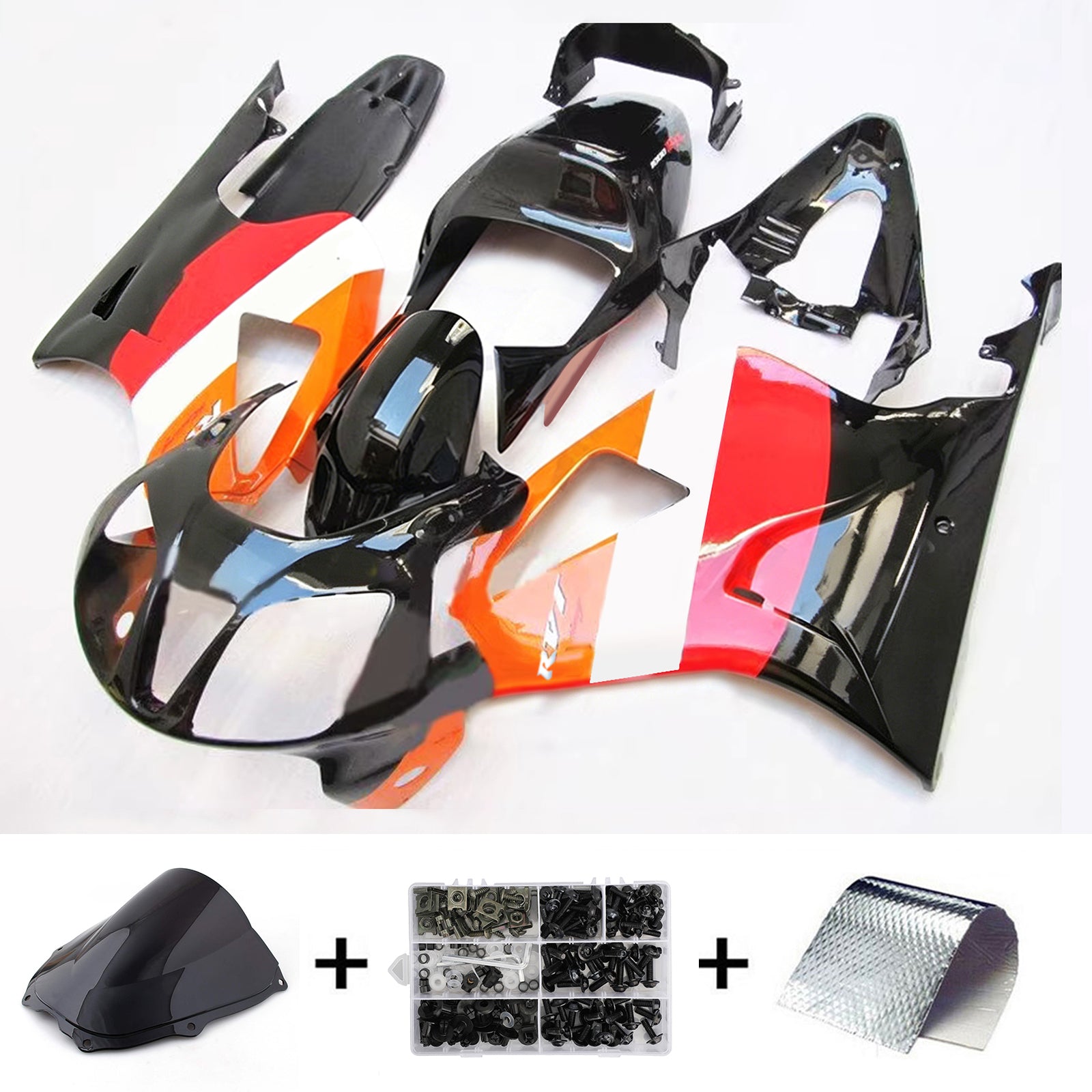 Injection Fairing Kit Bodywork Plastic ABS For Honda VTR1000 RC51 2000-2006
