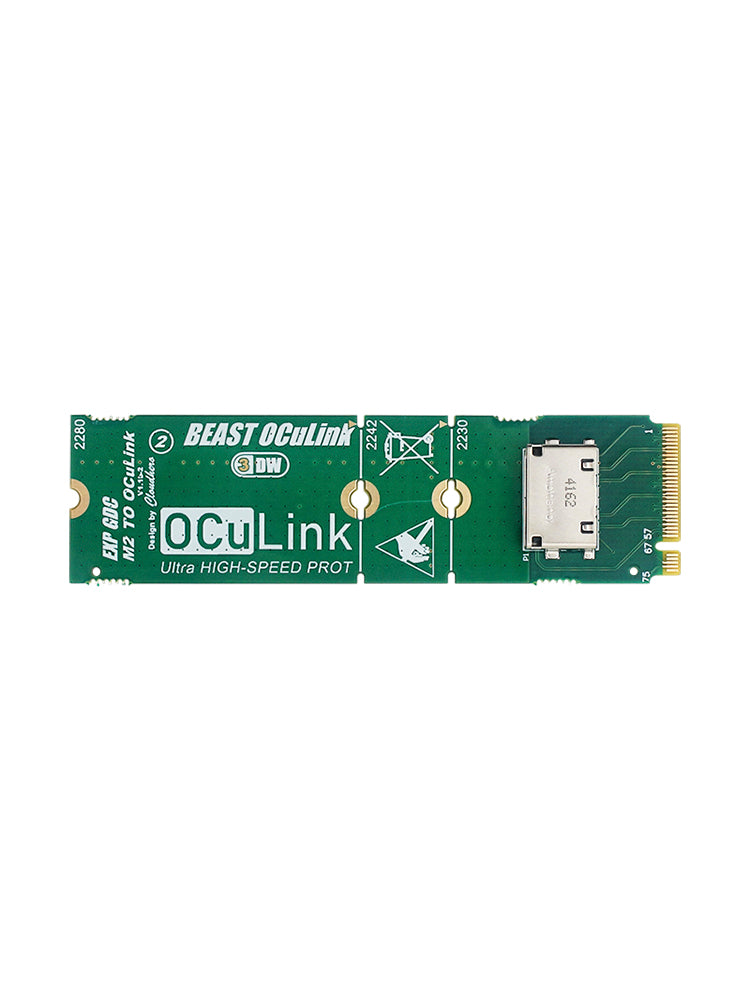 M.2 naar OCuLink-adapterkaart M.2 M SLEUTEL naar OCULINK-interfaceconversiekaart