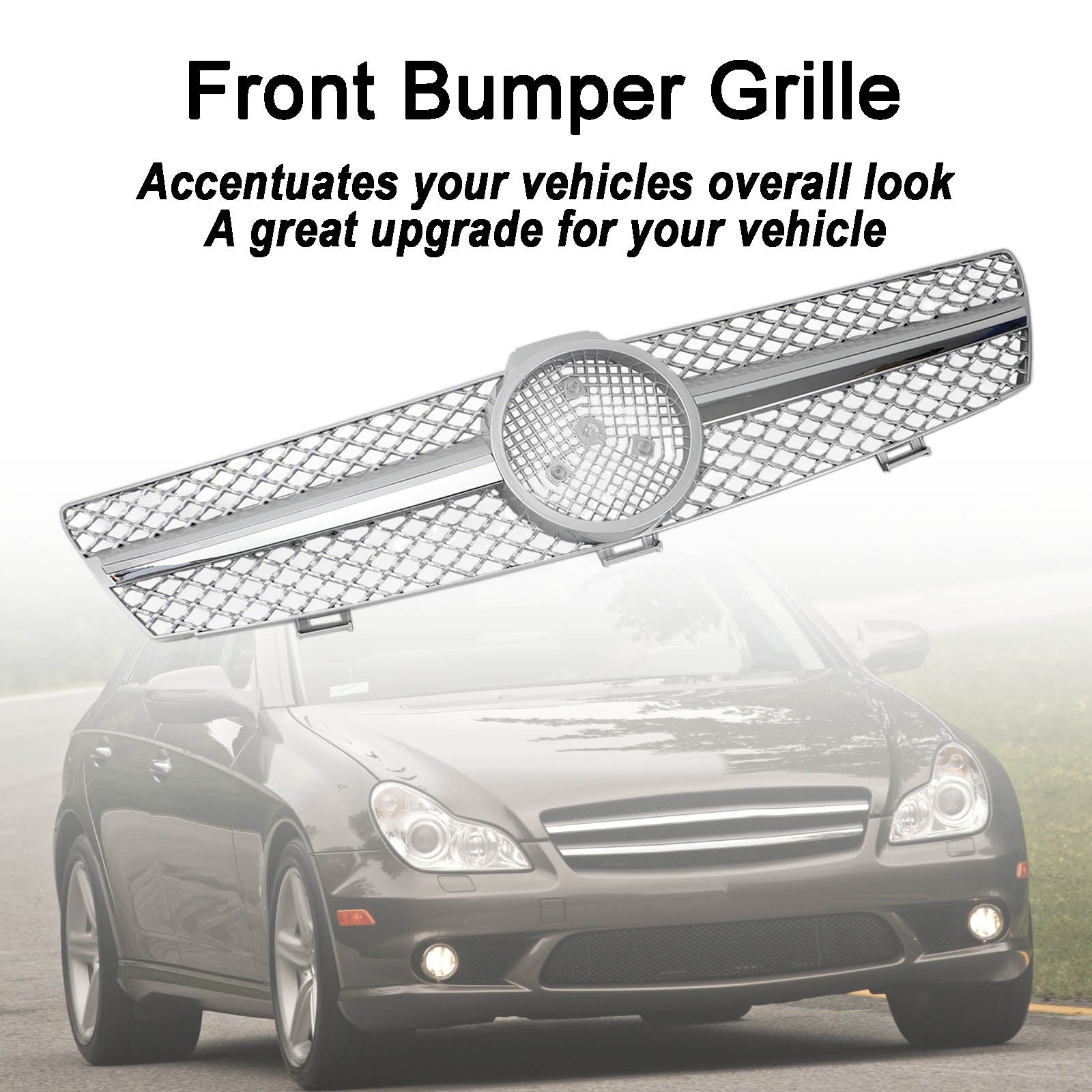 Voorbumper Grille Grille Fit Mercedes BenzW219 CLS350 CLS500 CLS550 2005-2008