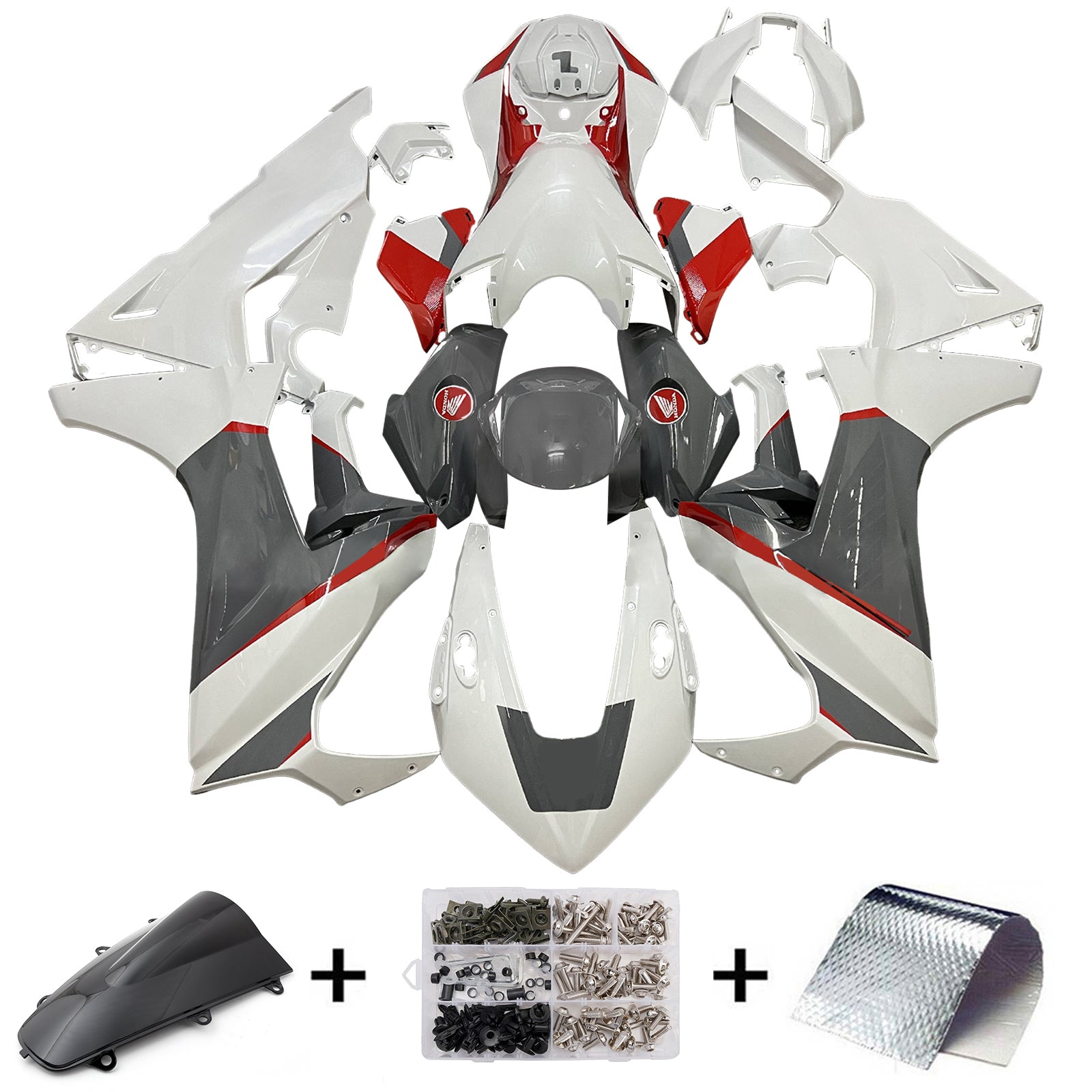 Injection Fairing Kit Bodywork Plastic ABS For Honda CBR1000RR 2017-2023