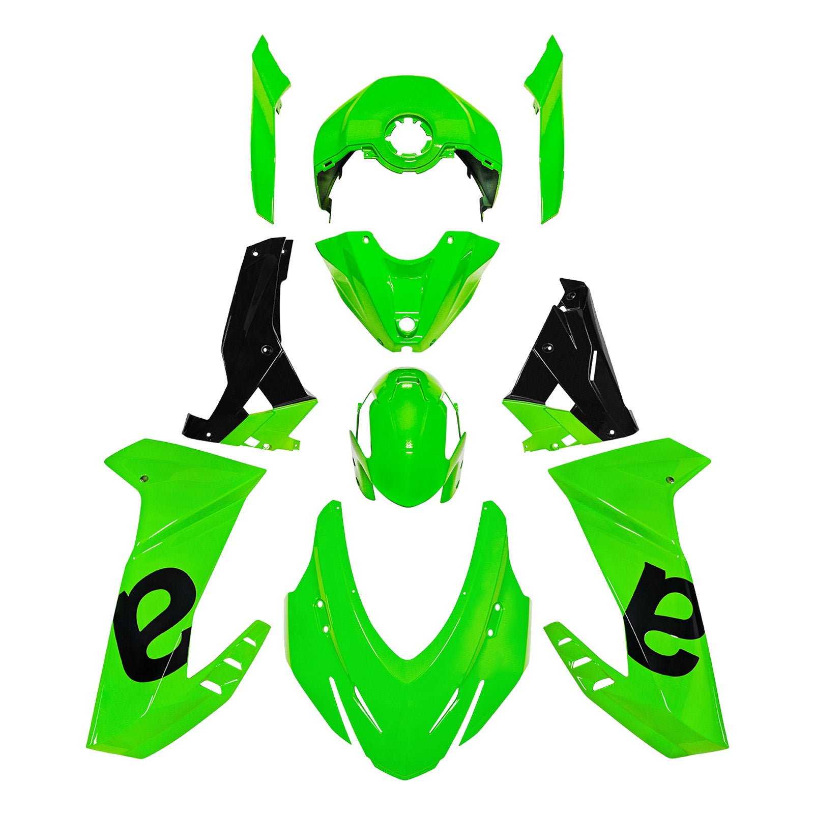 Injection ABS Plastic Bodywork Fairing Kit for Aprilia RS457 2024-2025 07#