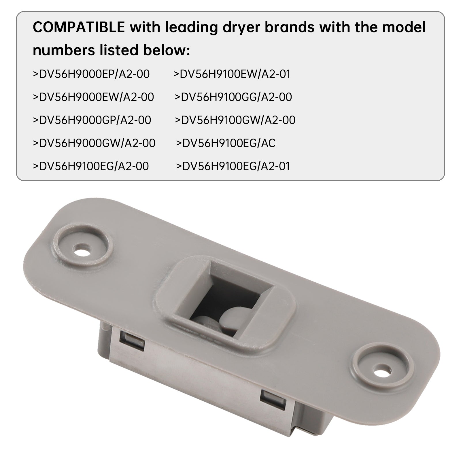 Tørketrommel spakholder montering dc97-17991a erstatning for samsung tørketrommel