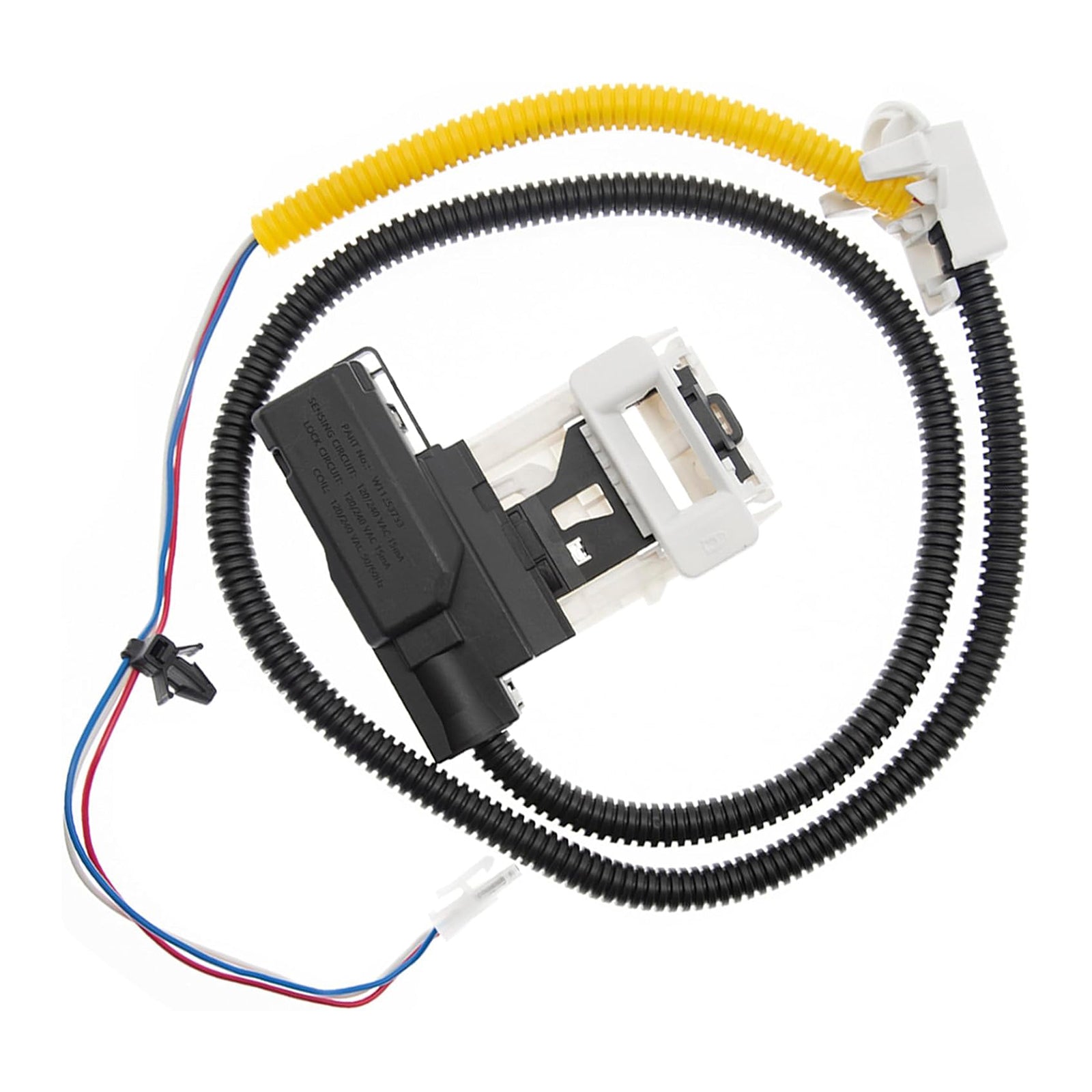 W11307244 W10682535 Washer Lid Lock Assembly and W10837741 Lid Strike for Maytag