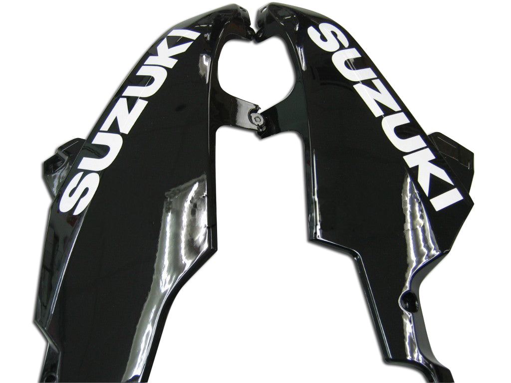 2008-2010 Suzuki GSXR 600 750 White Black GSXR Racing Fairings Generic