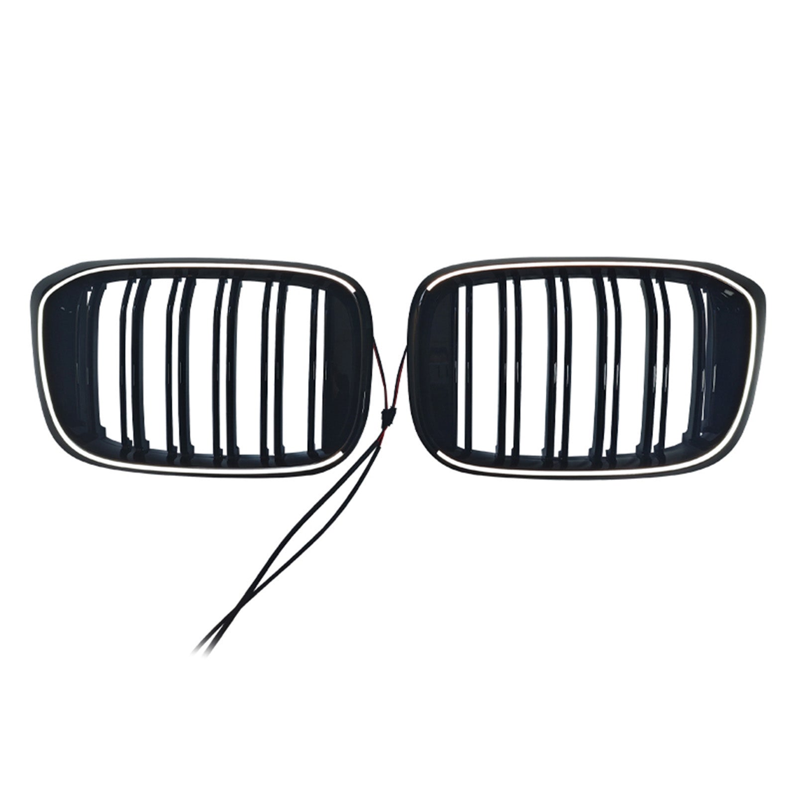 Front Kidney Mesh Grille Grill Fit BMW X4 G02 X3 G01 G08 2018-2021 Pre-Facelift