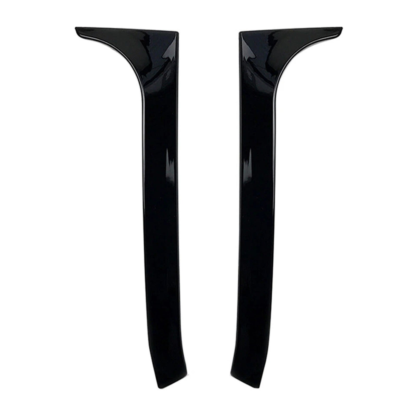 2008-2013 VW Golf MK6 GTI Glanzend zwart paar achterruitvleugelspoiler