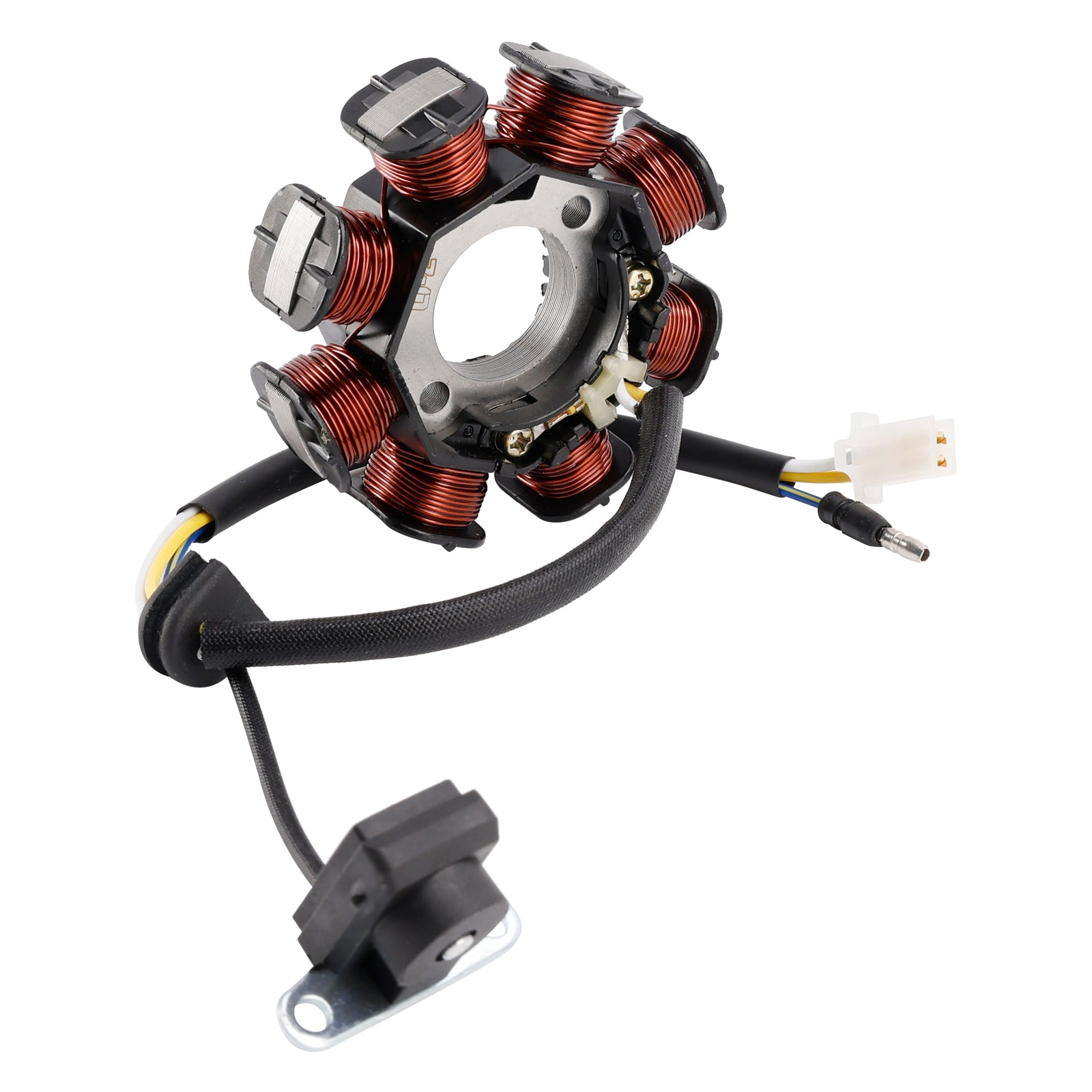 8 Bobina - 3 Wire - Stator Assy para Kawasaki ZX 130 Xcite 2008-2010 21003-0014
