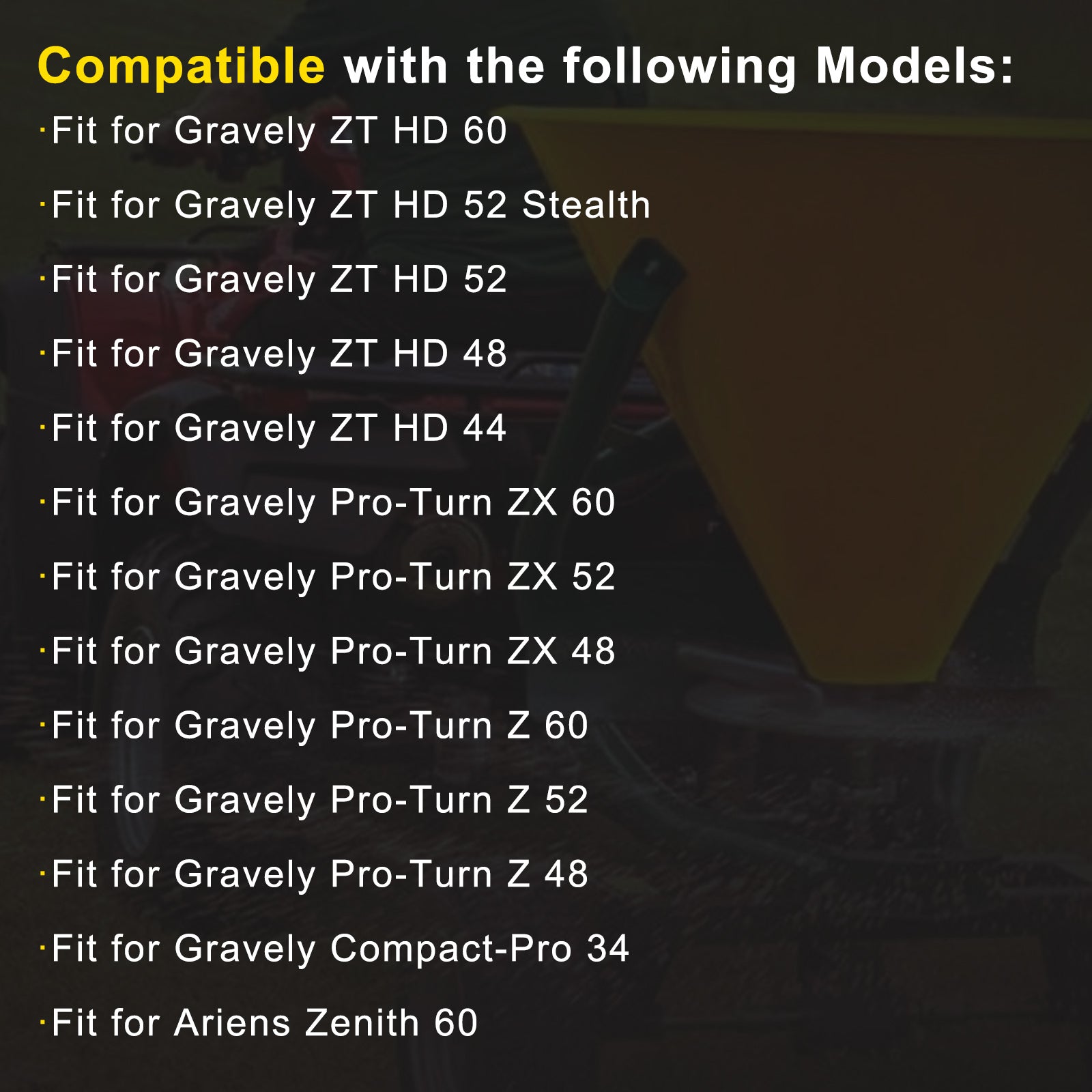 79108500 LawnMower Trailer Hitch Kit For Gravely Ariens48 52 60Zero Lawn Tractor