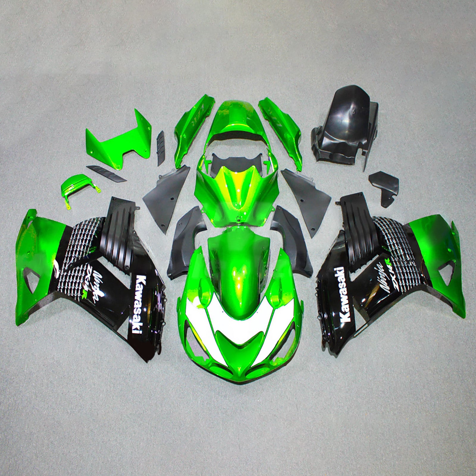 Kit carenatura iniezione Carrozzeria adatta per Kawasaki ZX14R ZZR1400 2012-2025