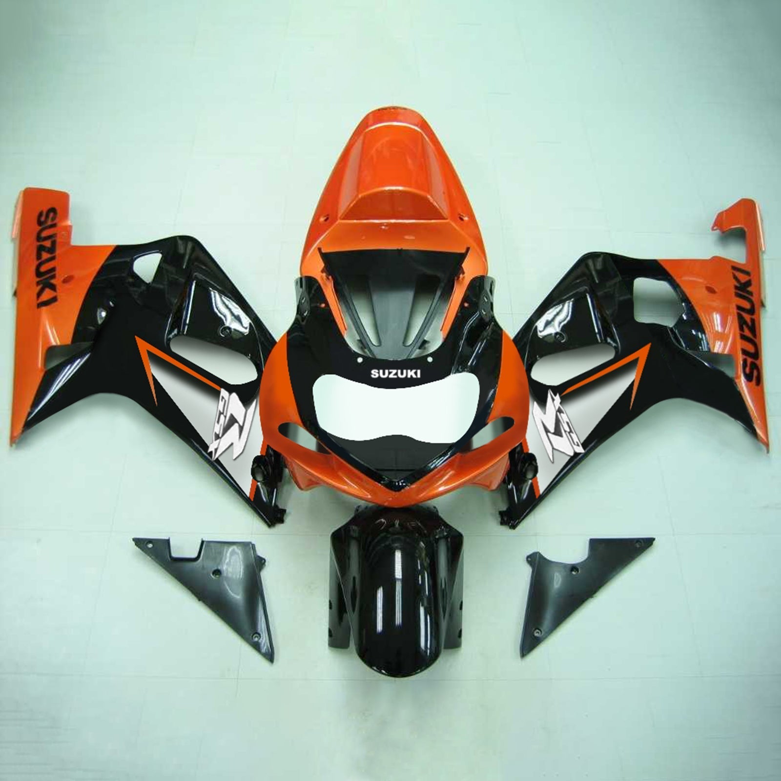 2001-2003 Suzuki GSXR750 K1 Kit de carénage injection amotopart Bodywork Plastic Abs # 105