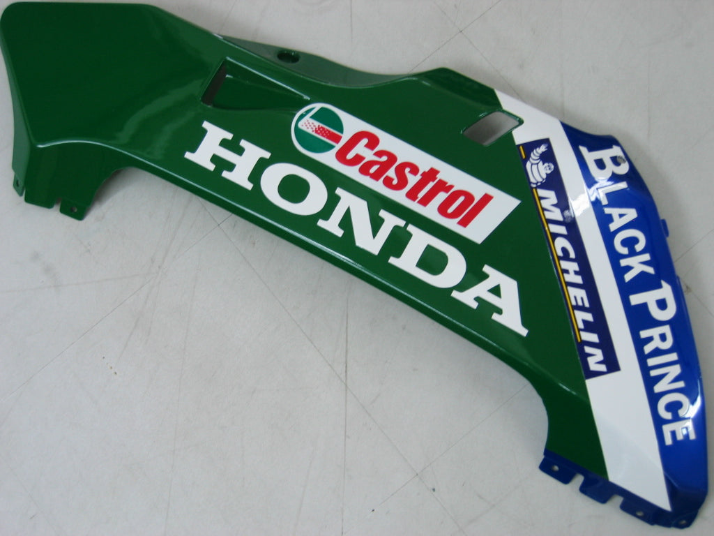 2003-2004 Honda CBR 600 RR Blue & Green Movistar Racing Fairings Generic