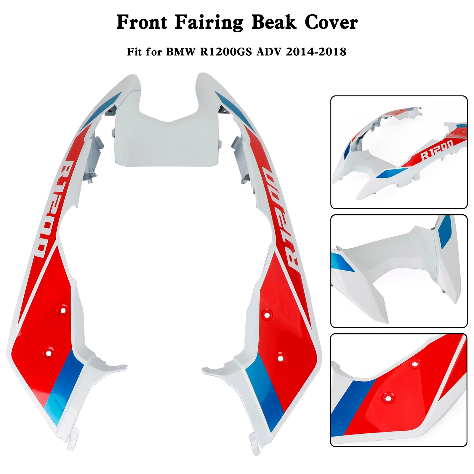 2014-2018 BMW R1200GS ADV Front Nose Fairing Beak Fender Cover