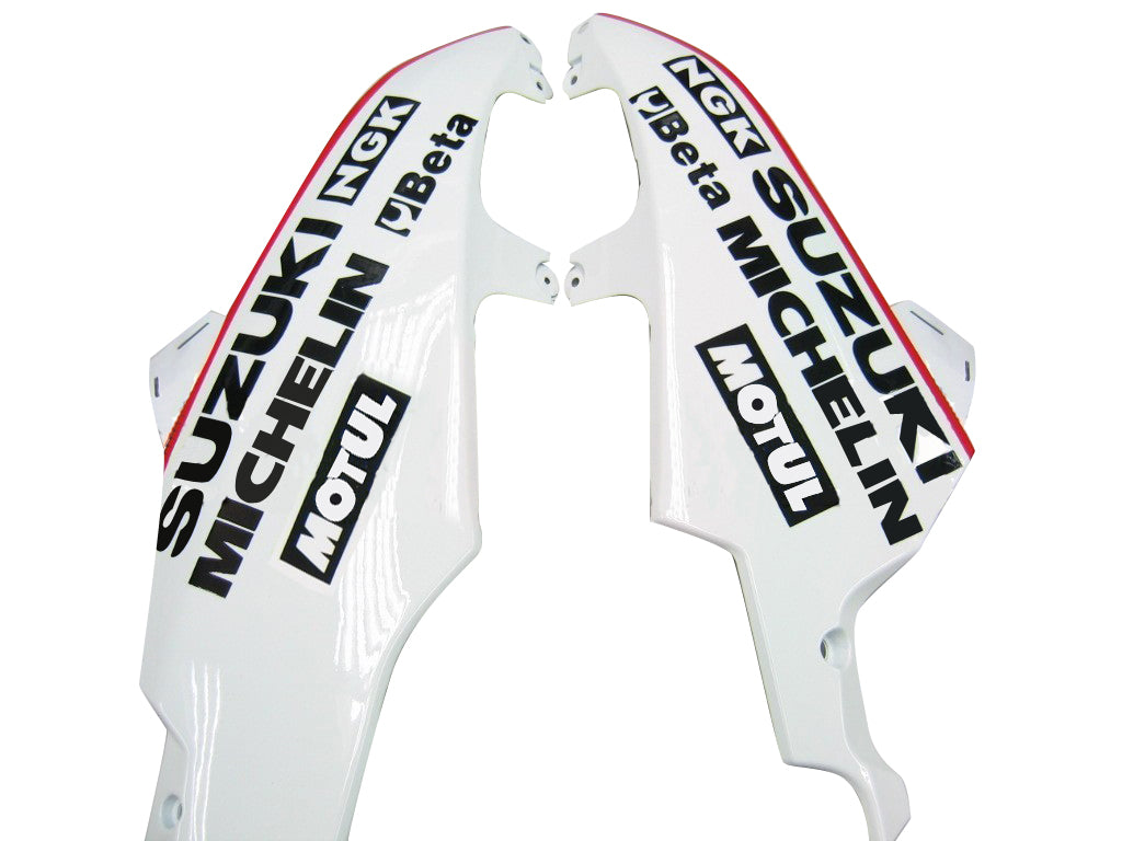 2008-2010 Suzuki GSXR 600 750 Carénages GSXR Racing Noir Blanc Générique