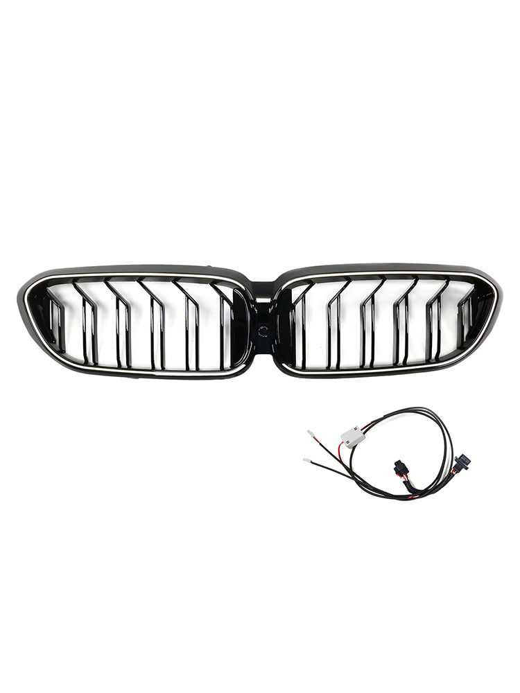 Para BMW Serie 5 G30 G31 G38 M5 2017 2018 2019 Parrilla De Riñón De