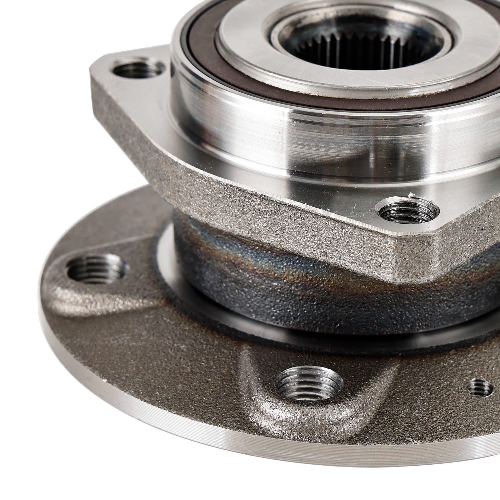 Front Wheel Bearing Hub w/3 Holes 1K0498621 For Audi A3 VW Caddy MK3 Golf 5/6/7