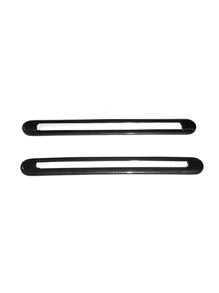Carbon Fiber Rear Side Air Vent Outlet Trim Fit Benz G Class G63 G550 2025+