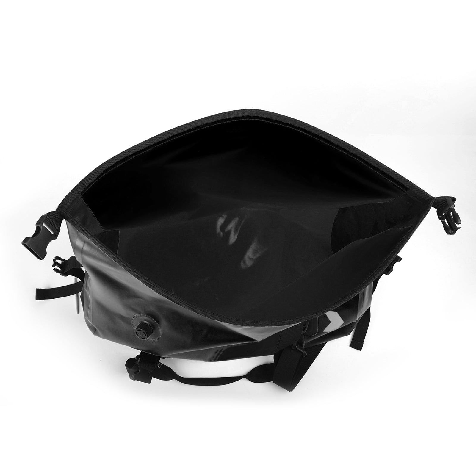 Sac de rangement de rangement latéral universel sac à rangement Pu 50L pour moto jaune