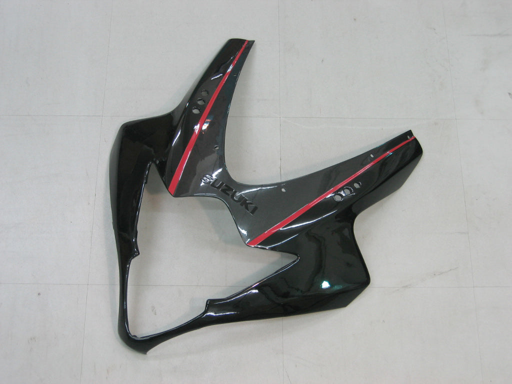 2005-2006 Suzuki GSXR 1000 Silver & Black GSXR Racing Fairings Generic