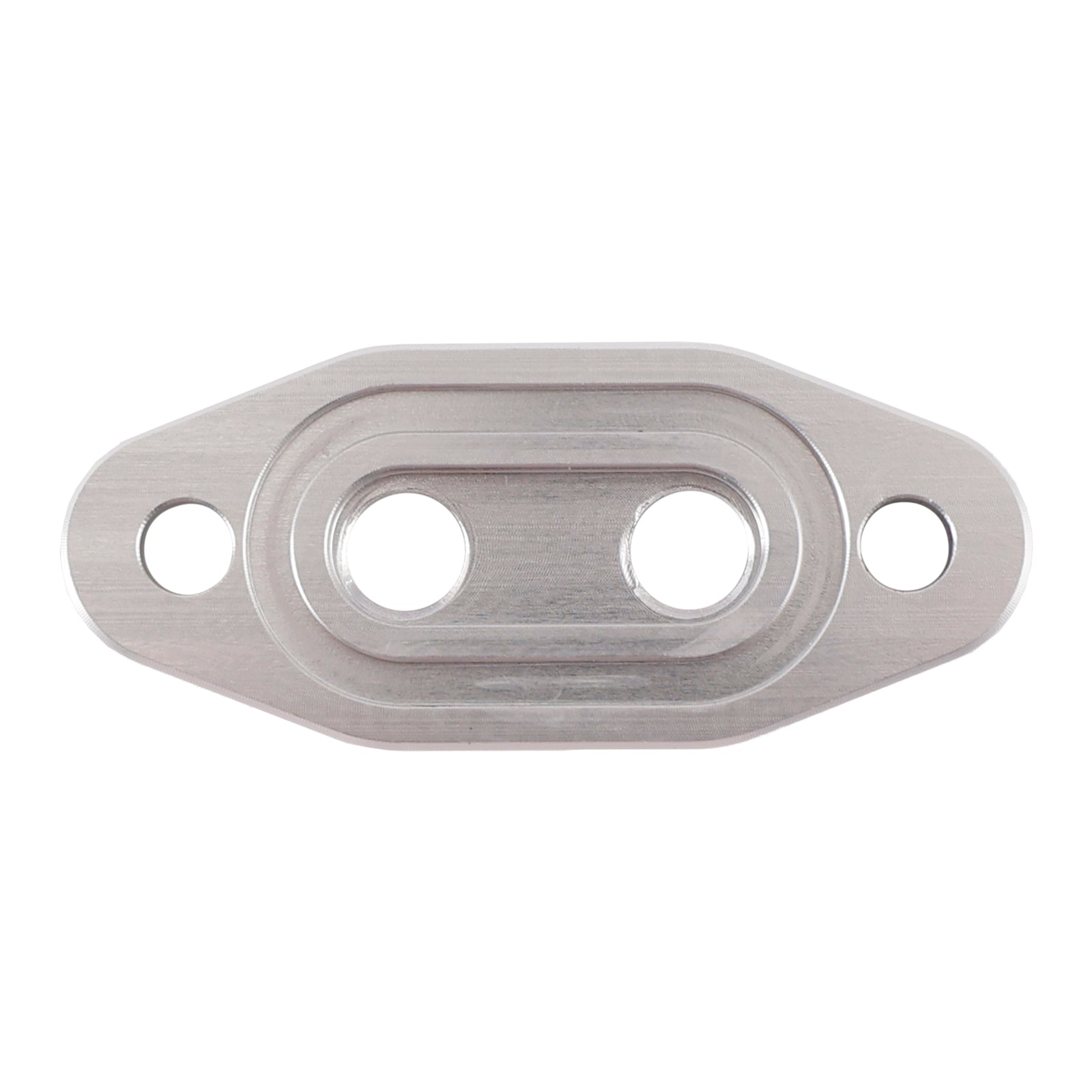 Dubbele Turbo Dual 1/8" NPT-olietoevoerleidingadapterplaat voor LS1 LSX LS3 LS2 LQ4