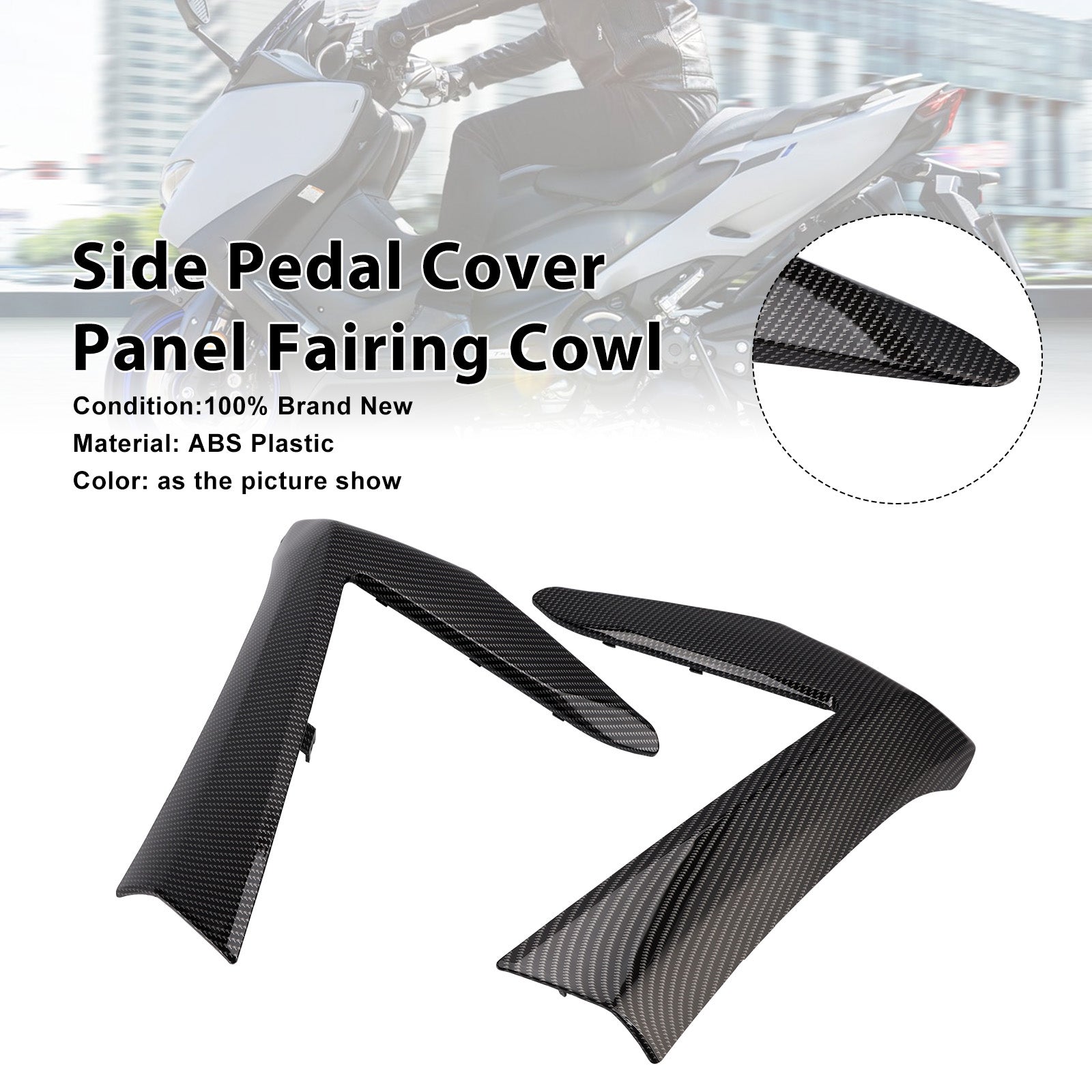 2025-2026 Yamaha T-MAX 560 Side Pedal Cover Panel Fairing Cowl