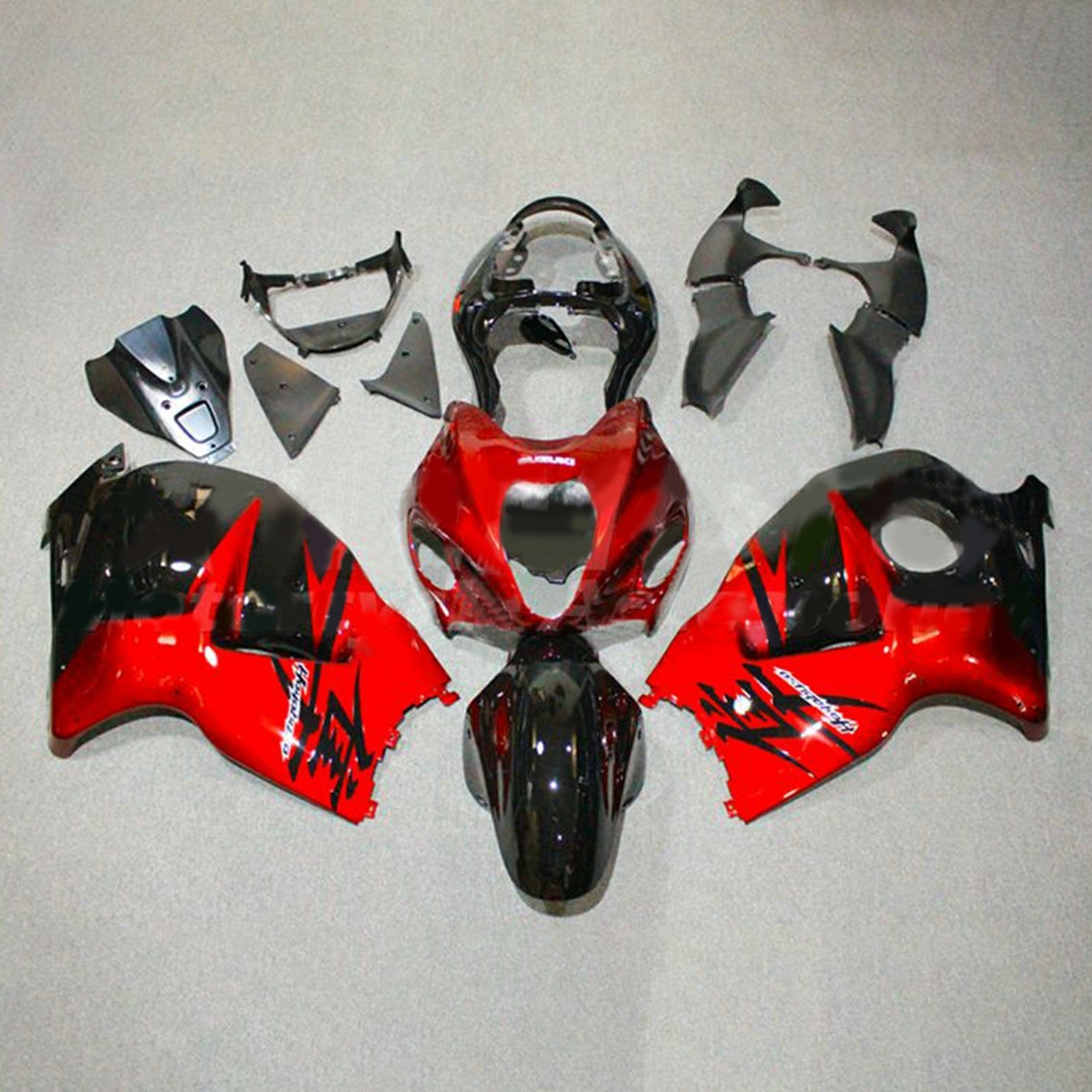 1999-2007 Suzuki Hayabusa GSX1300R Injeksjon Fairing Kit Bodywork Plastic ABS#143