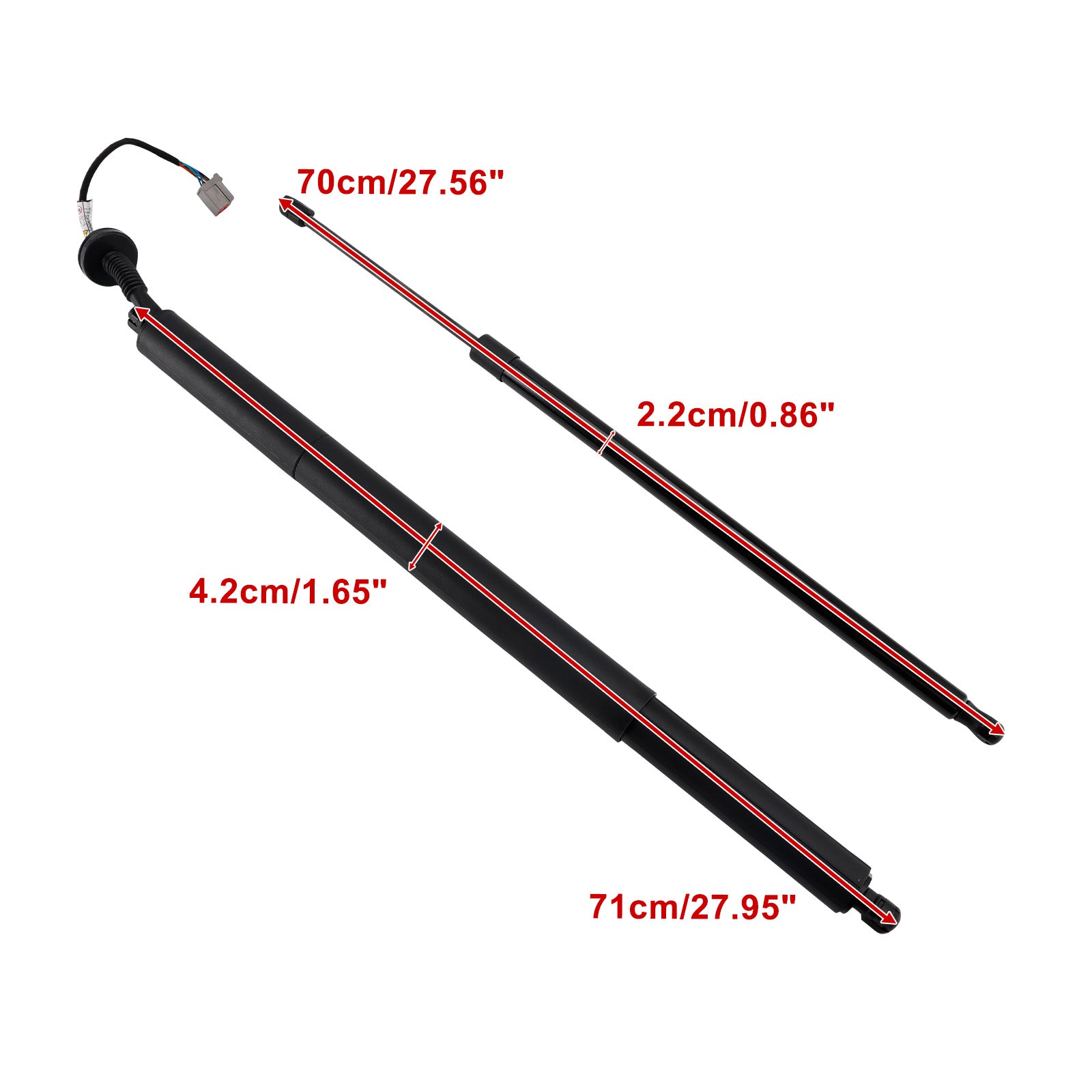 2011-2025 Fit Dodge Durango Left Power Liftgate Lift + Right Support 2A-711557 68158562AA