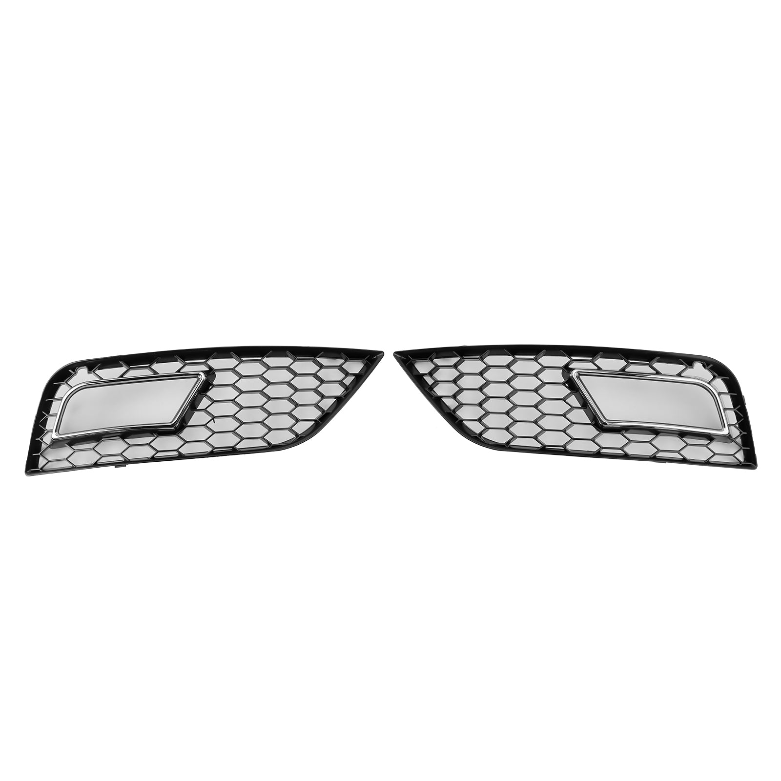 2013-2015 Audi A4 B8.5 Honeycomb Style Fog Light Cover Standard Bumper