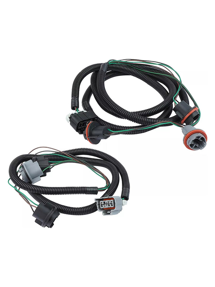 Left+ Right Tail Light Lamp Wiring Harness For Chevy GMC Pickup Truck 2007-2014