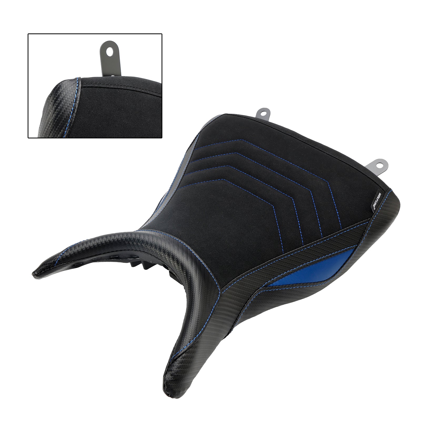 2015-2023 YAMAHA MT-03 YZF-R3 Front Driver Seat Raider Cushion Pu Blue