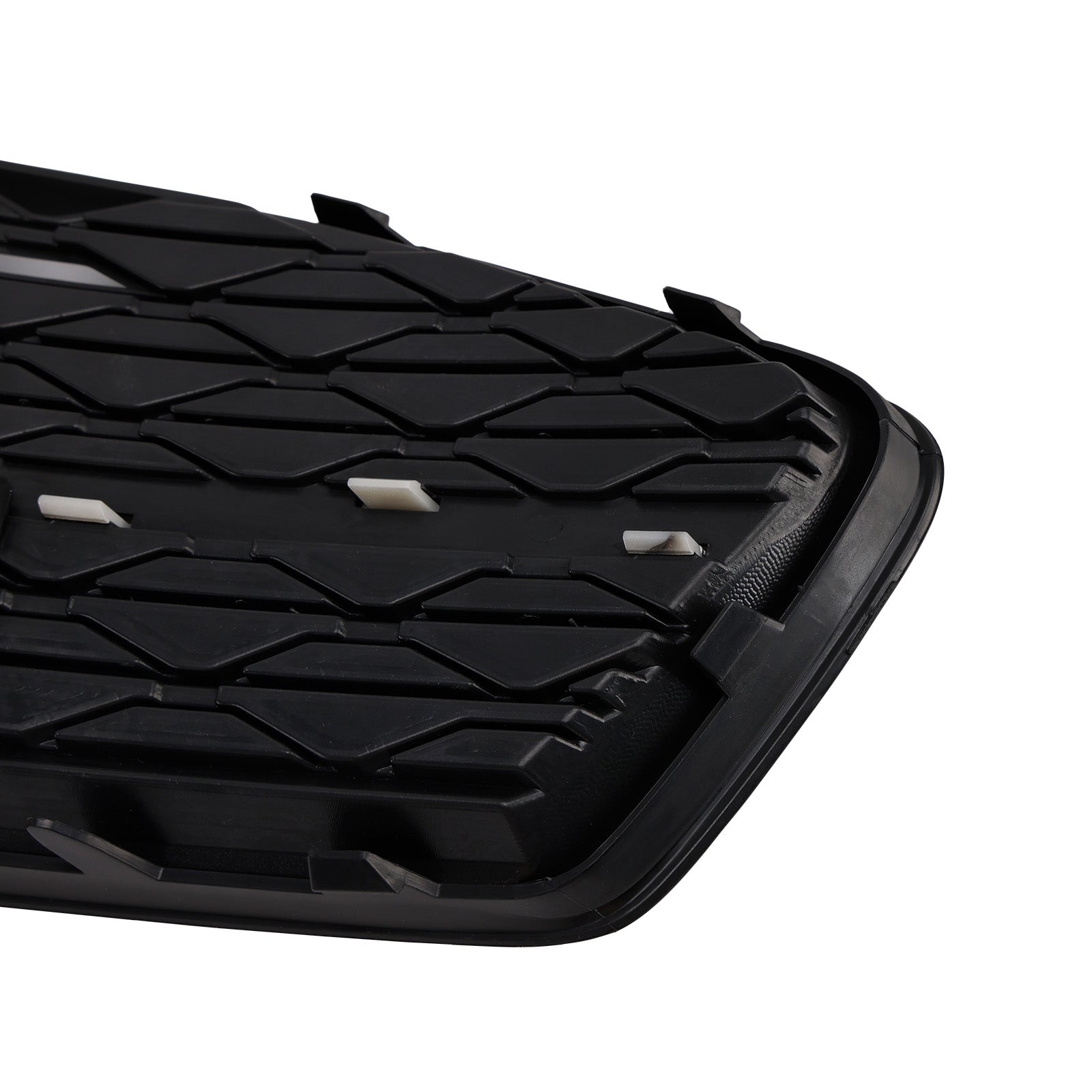 2pcs Bumper de pare-chocs Grille de brouillard Couvercle lumineux ajustement AUDI A6 C8 2019-2023