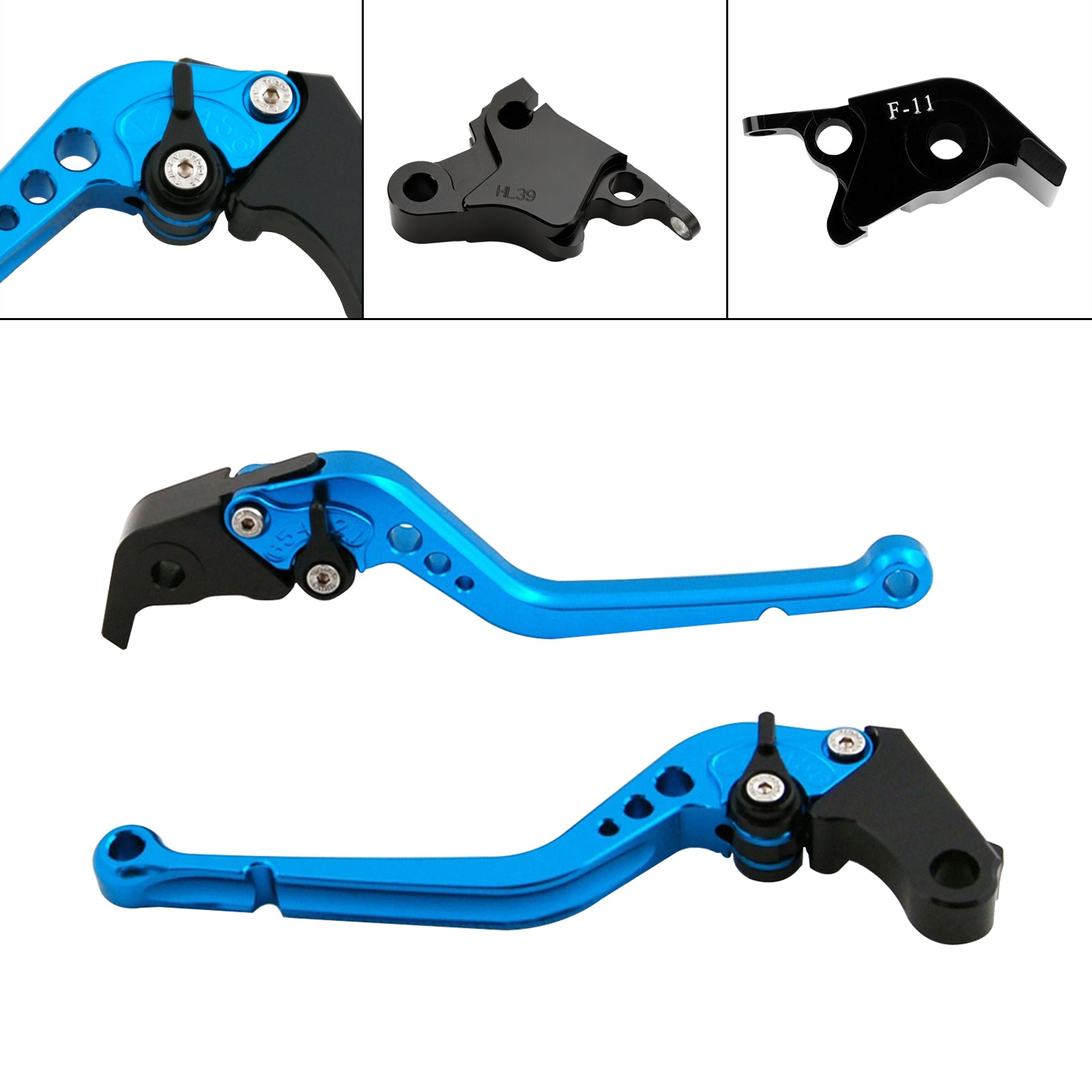 Palanca de freno de embrague larga apta para CFMOTO 700CL-X Sport 2021-2022