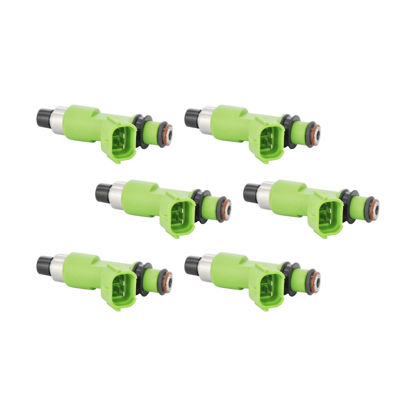 6Pcs Fuel Injector For Subaru Legacy 2010-19 Tribeca 2008-2014 16611-AA740