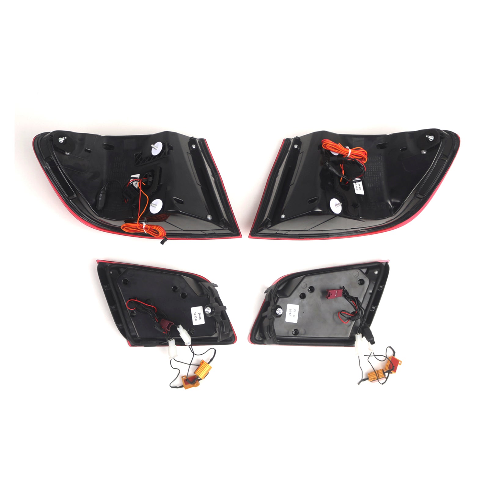 2010-2016 6:e generationen 5-serien F10 F18 M5 L&R Röda LED-bakljus Bakljusenhet