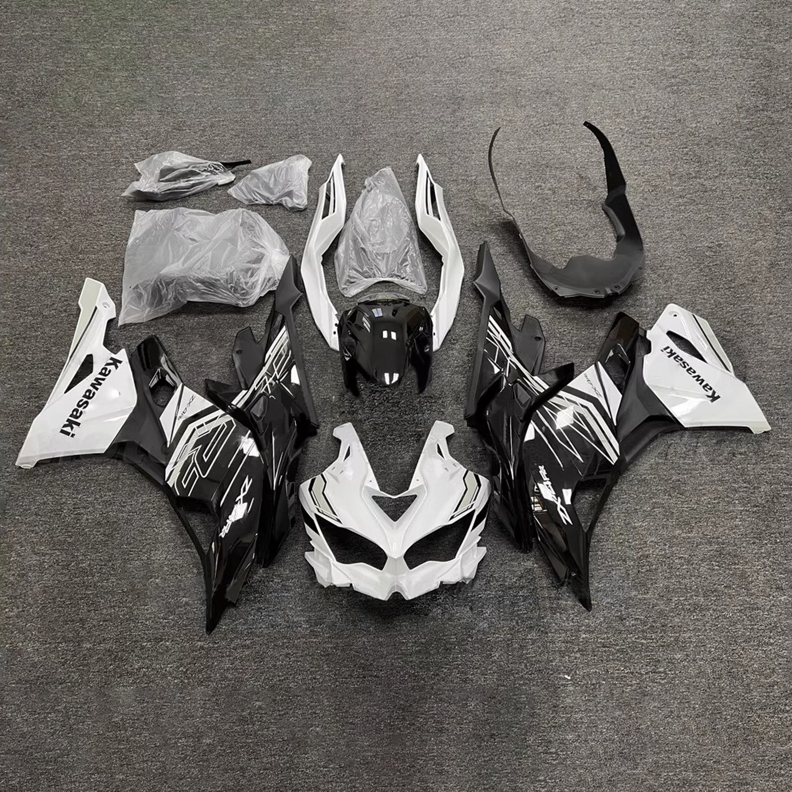 Kit carenatura iniezione adatto per Kawasaki Ninja ZX-25R ZX-4R ZX-4RR 2019-2025