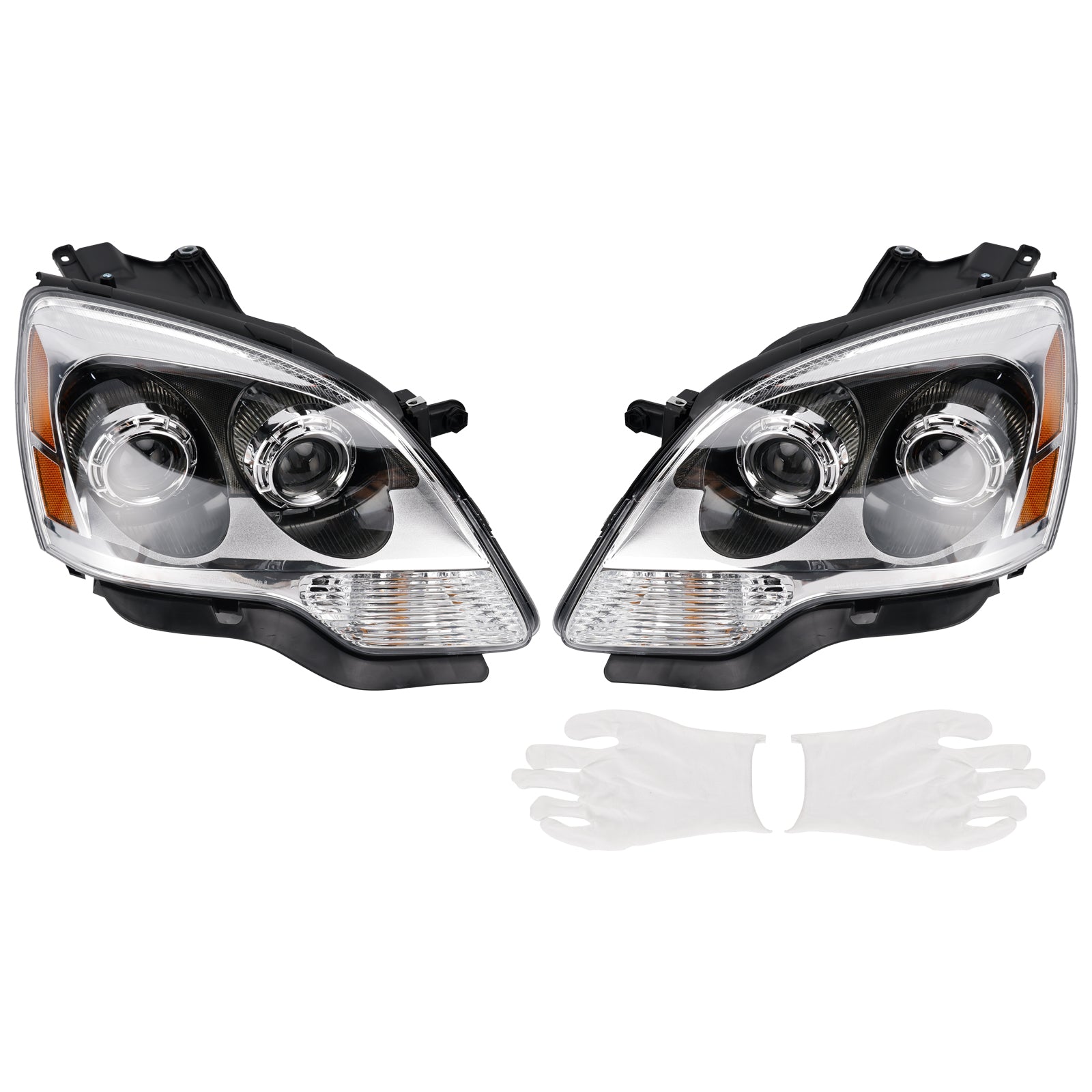 2007-2012 For GMC Acadia w/o Bulbs w/o Ballast Left+Right HID Headlight 22938888 GM2503323