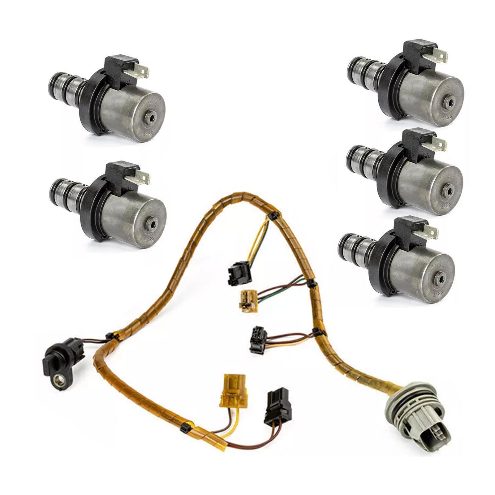 2008-2011 SAGA 1.3L Transmission Shift Solenoid Kit with Harness F4A41 F4A42