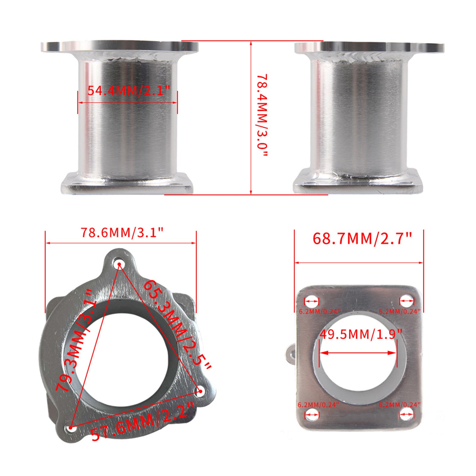 EGR-klepreparatieset voor BMW M47N2 M57N2 E60 E61 320d 330d 525d 530d 535d Generiek