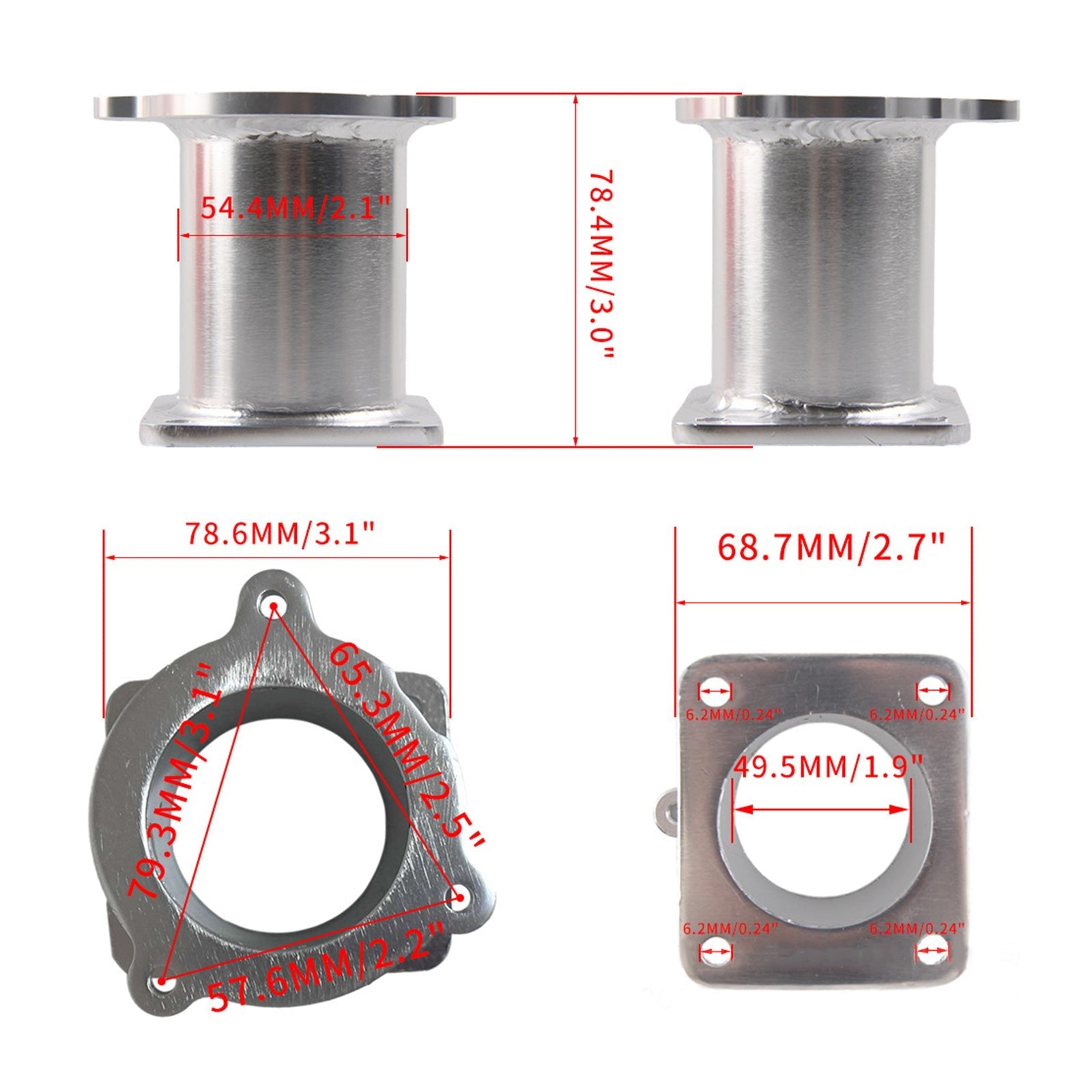 2003-2007 BMW 1-serie E87 118d 5 deuren EGR-afdichtset M47N2 M57N2