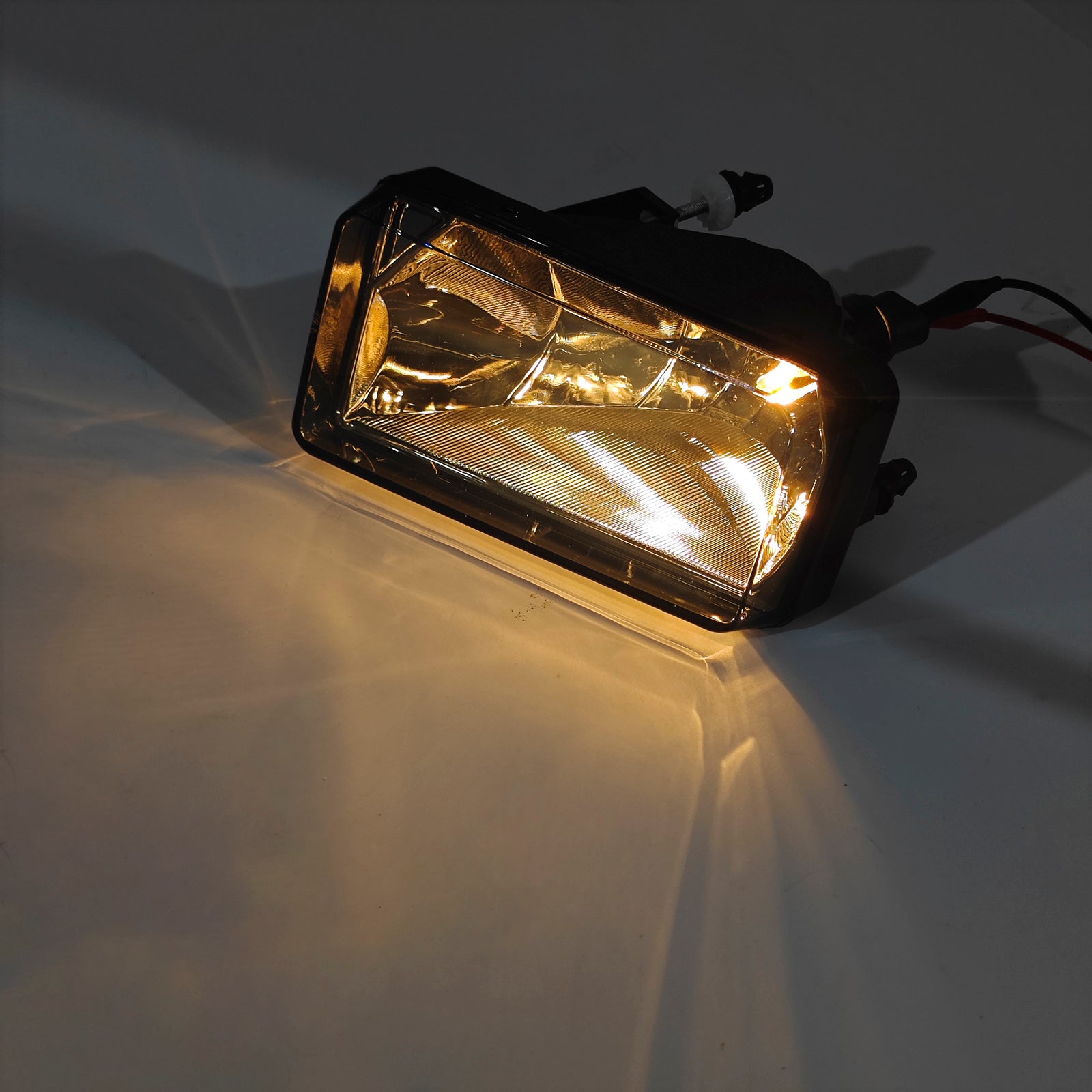 Pair Front Fog Light Lamps With Bulbs For Chevy Silverado 2007-2013 Smoked Lens