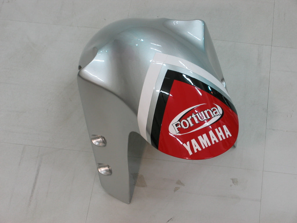 1998-1999 Yamaha YZF-R1 Red Silver No.7 Fortuna Racing Amotopart Fairings Customs Fairing