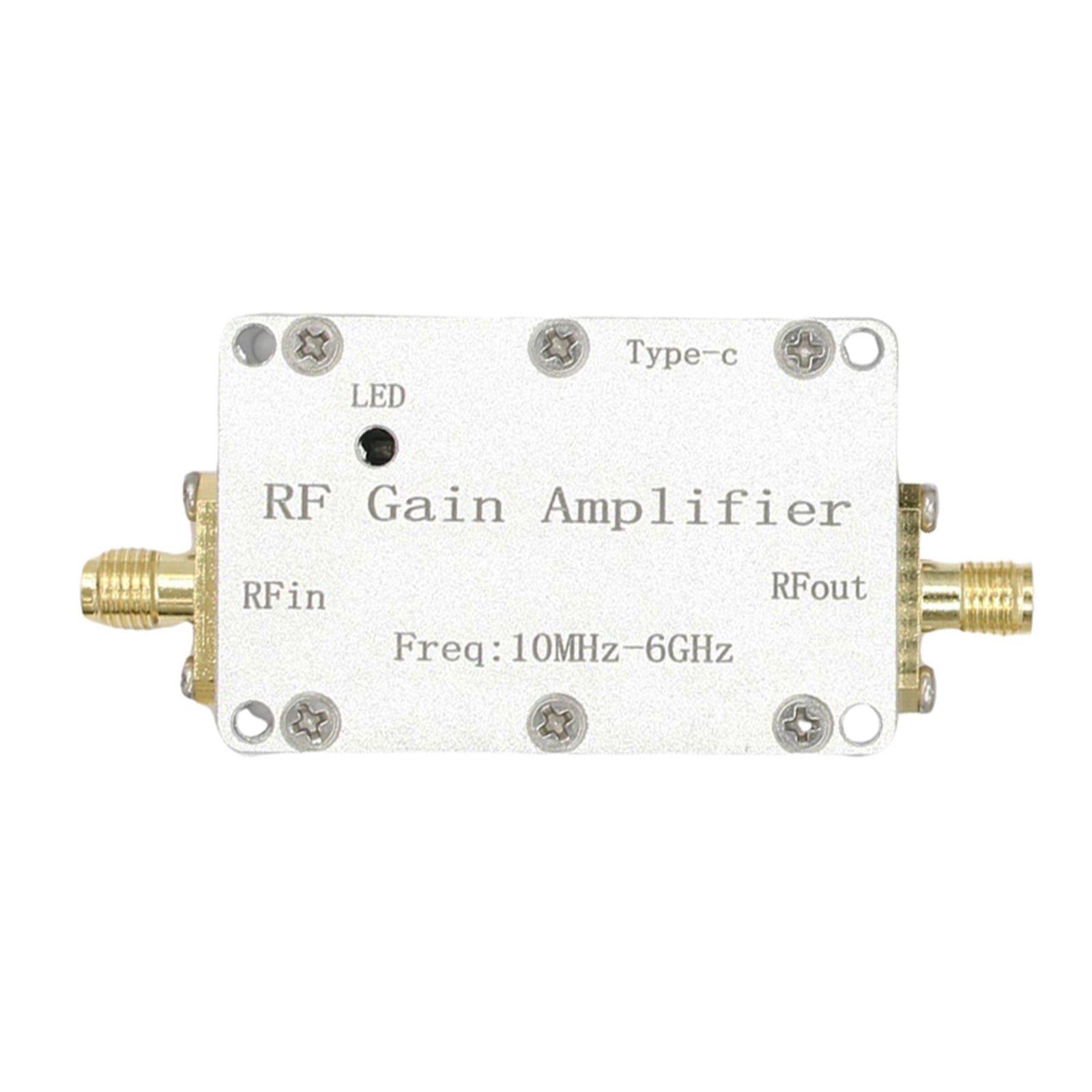 Amplificateur RF 10M-6GHz, 10dB, 20dB, 30dB, 40dB, pilote à Gain élevé, amplificateur de réception