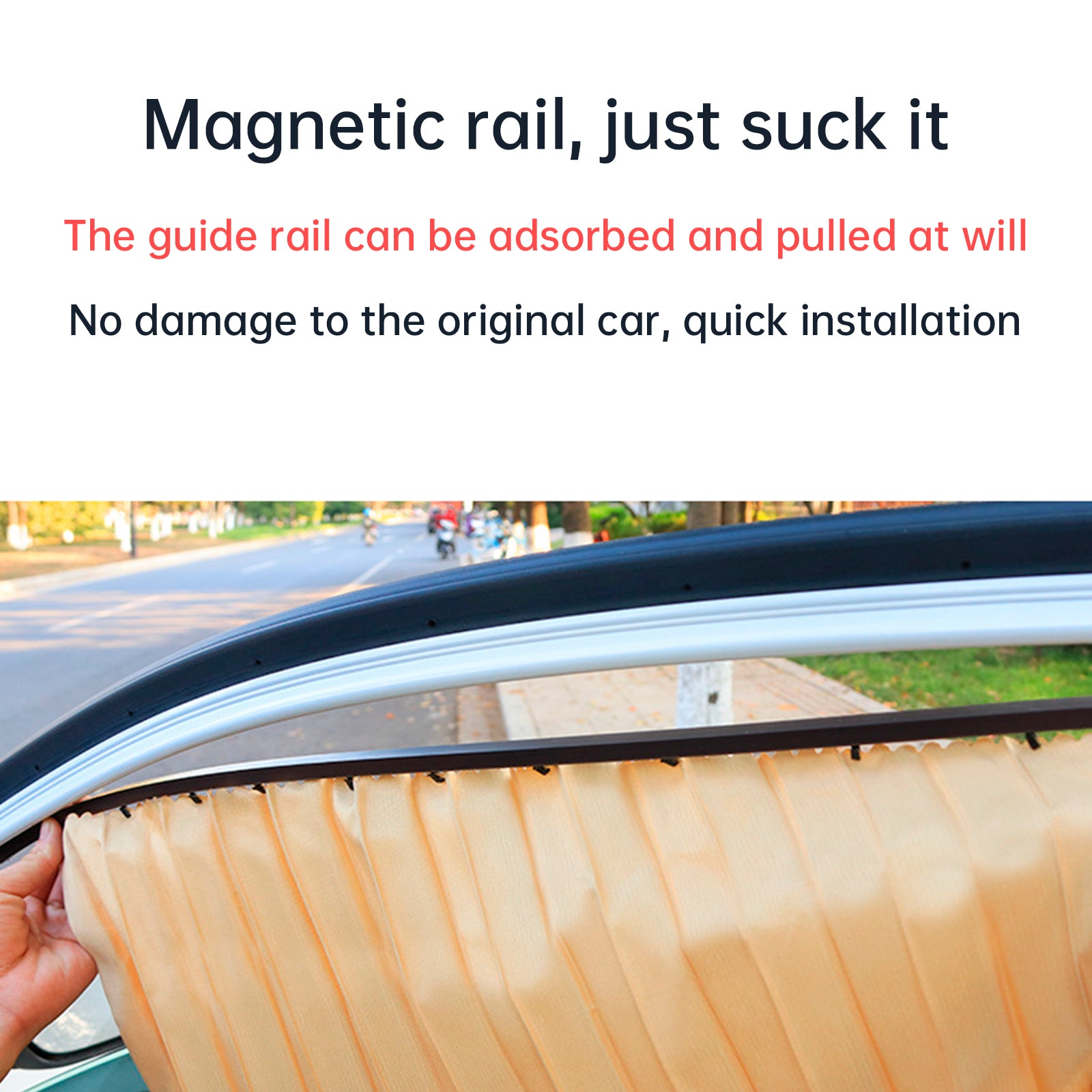 4 ST Universal Bil sidofönster Solskydd Guld För amning Ta en tupplur