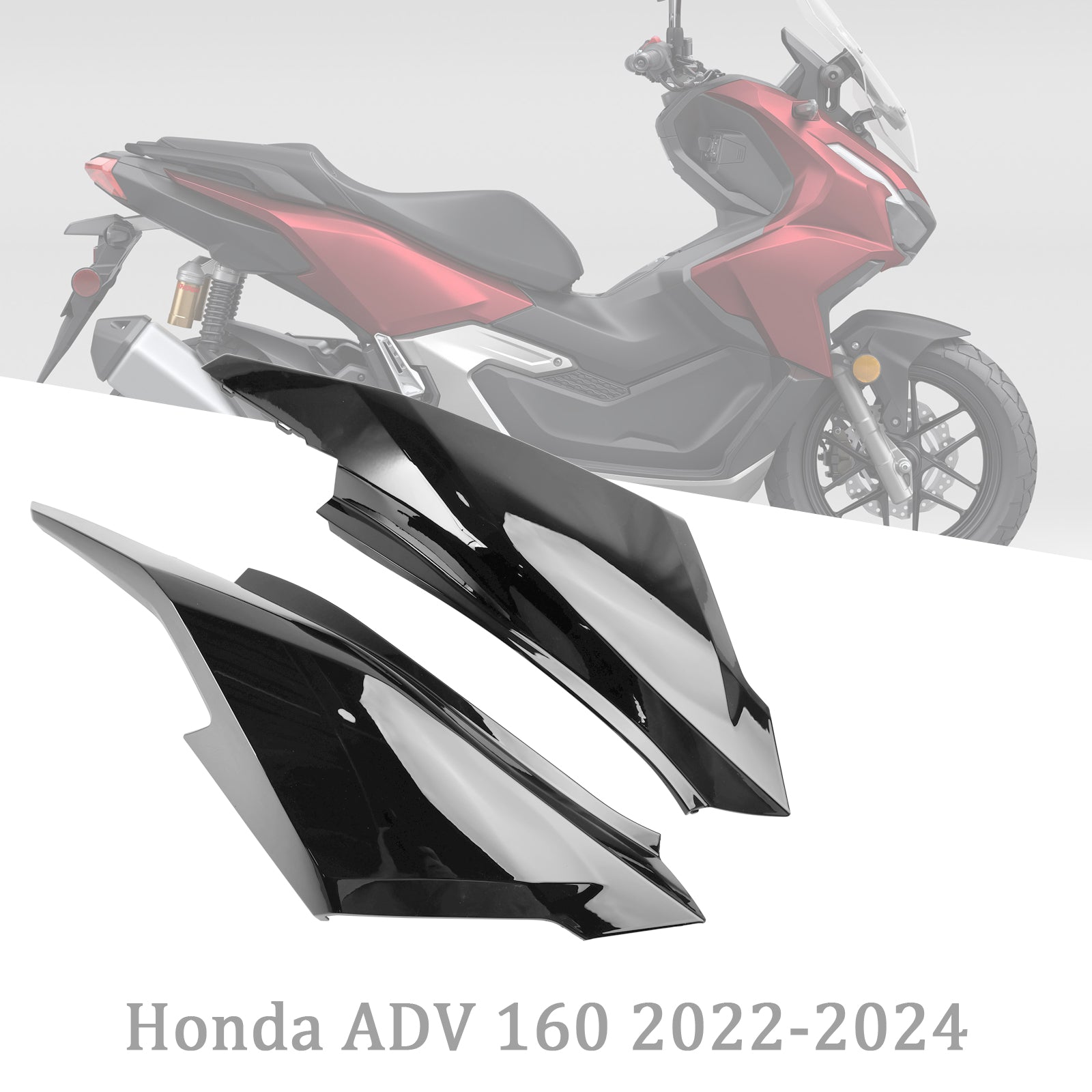 2023-2024 Honda ADV 160 Rear Seat Side Frame Cover Body Fairing Cowl