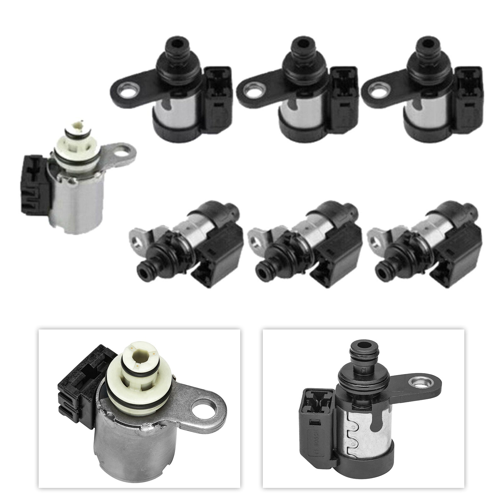 7 stks RE5R05A Transmissie Solenoid Fit Voor Infiniti Q45 G35 FX45 M45 3.5L 2003-2009