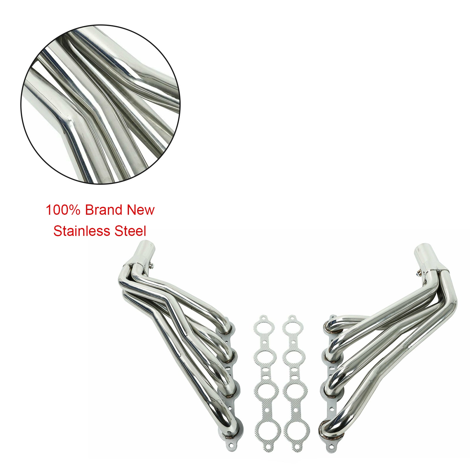 LS Swap Tube Headers 1-3/4" Geschikt voor Chevy Pontiac Buick LS1 LS2 LS3 LS6 LS7