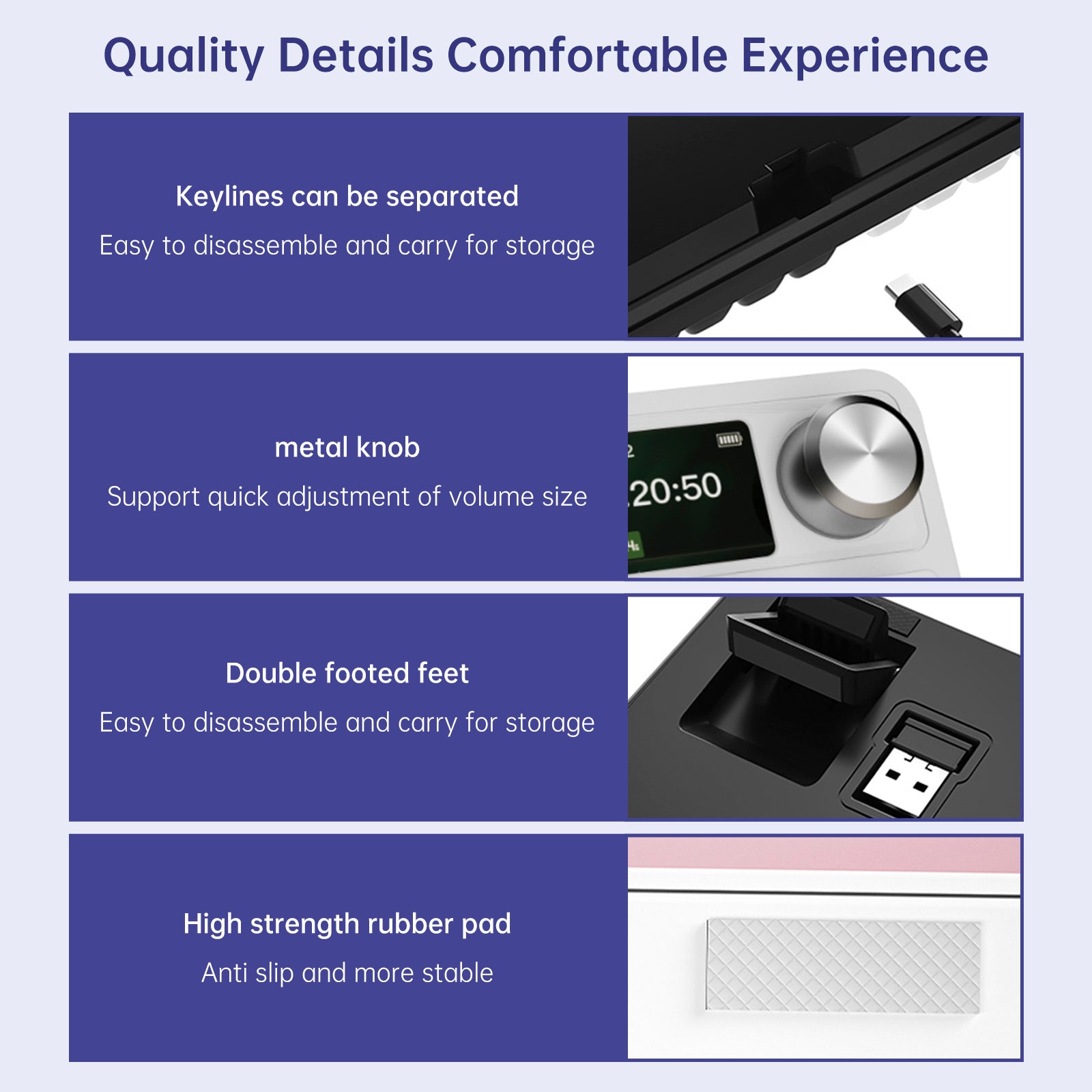 98-Key 2.4G Wireless Bluetooth Three-Mode Mechanical Keyboard RGB Hot-Swappable