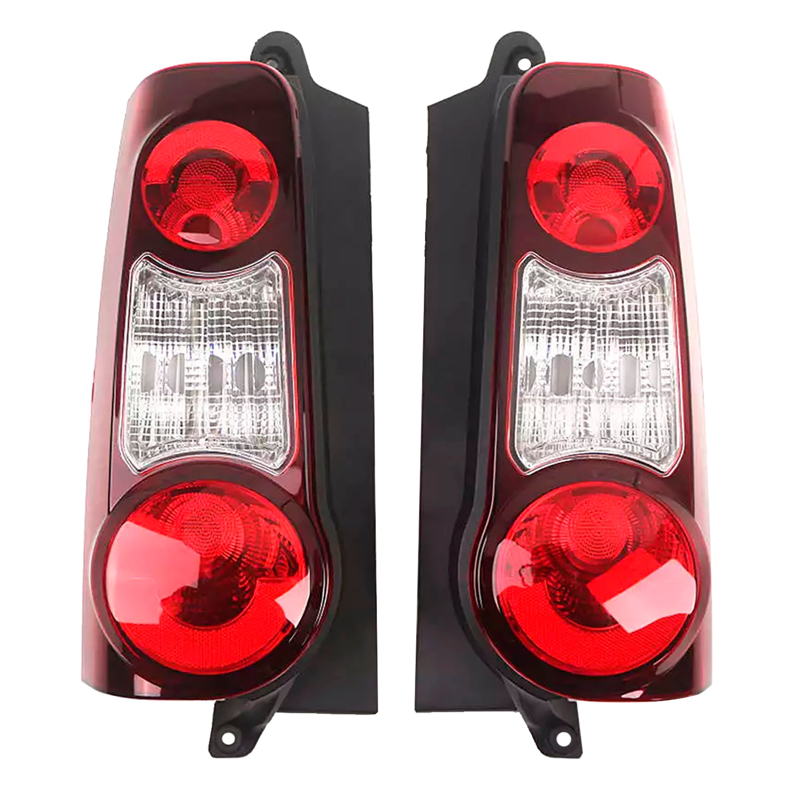 Left+Right Side Tail Light Lens Housing For Peugeot Partner 2012-2019