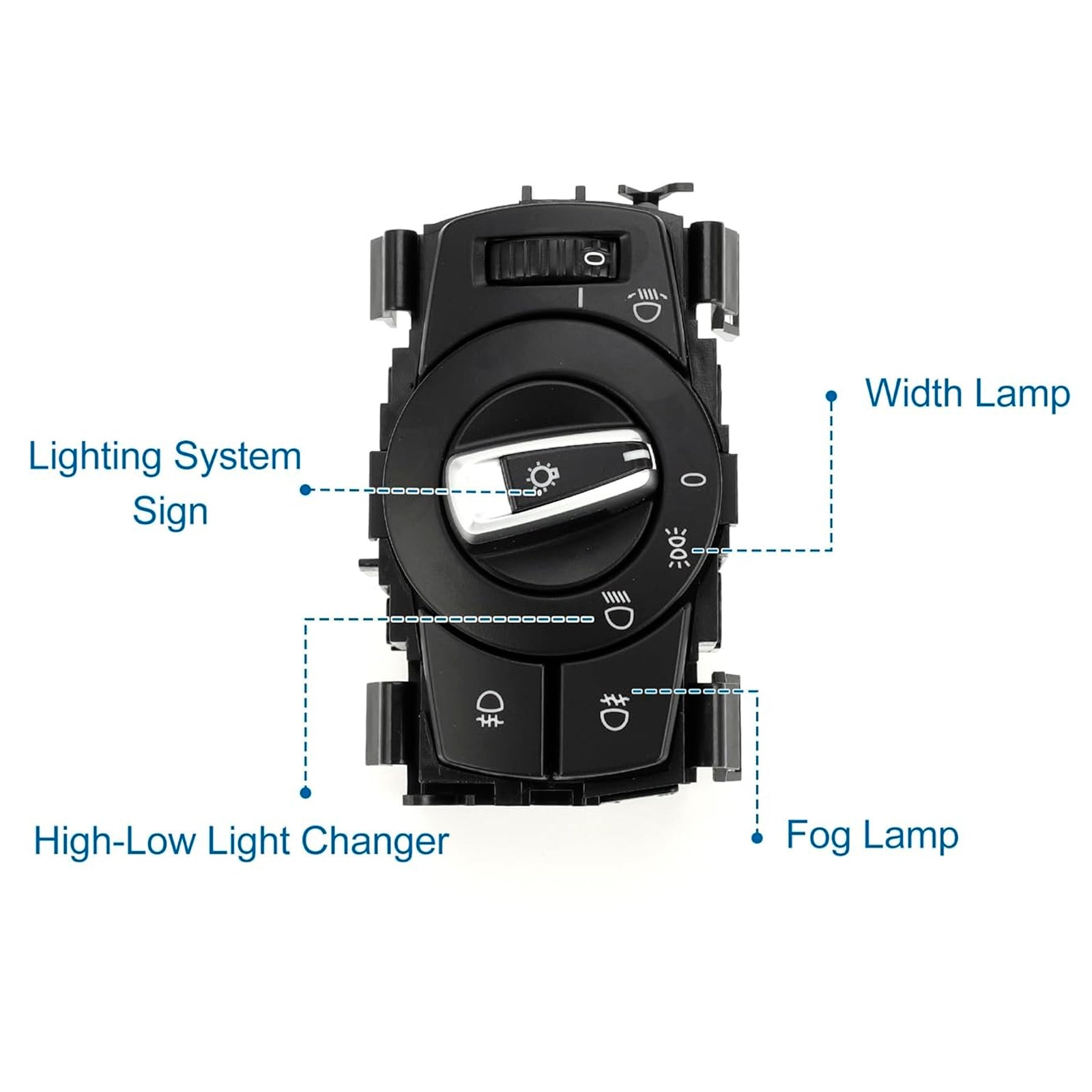 2007-2008 For BMW 335xi Headlight Switch Fog Light Control Switch 61319169405